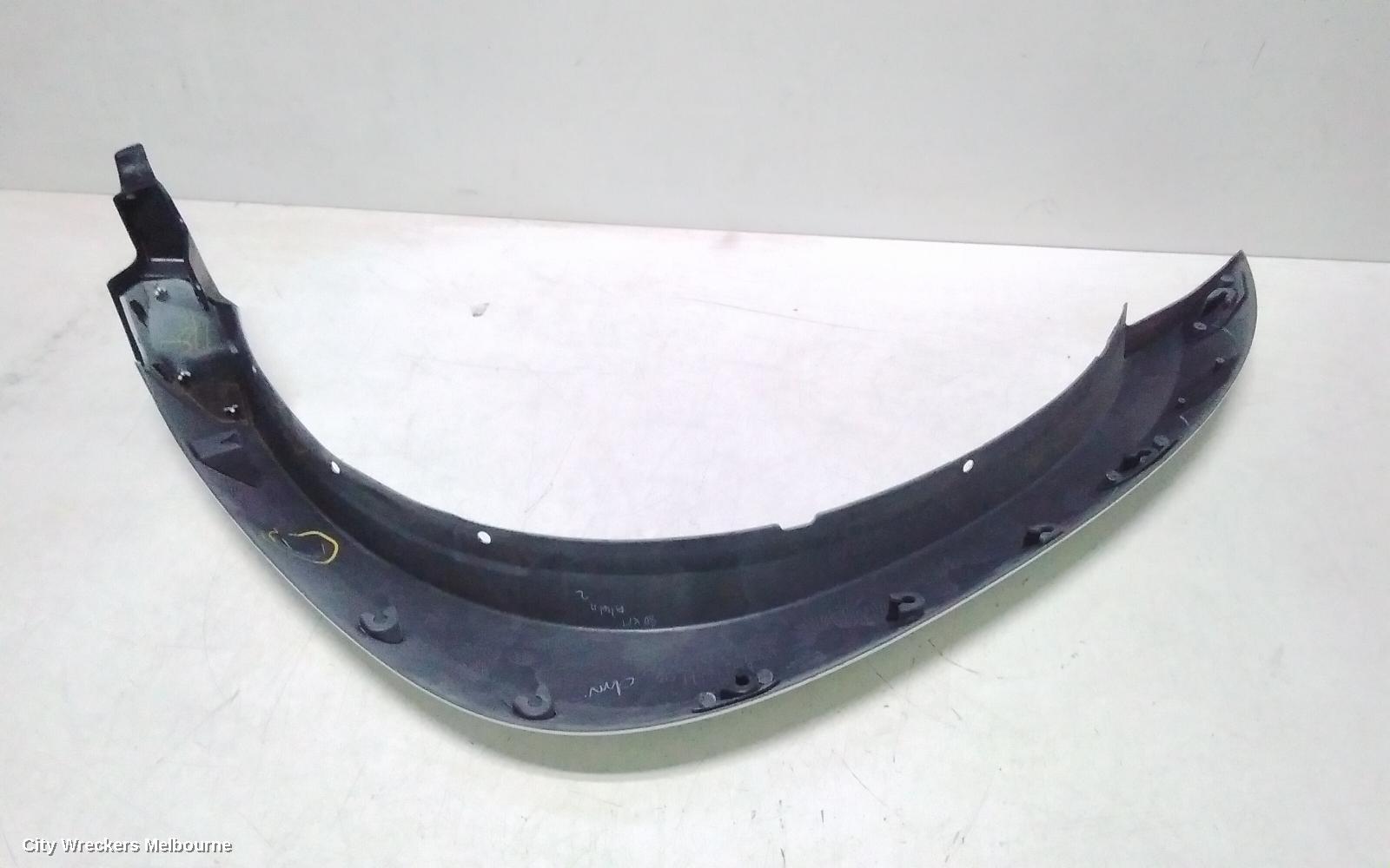 ISUZU DMAX WHEEL ARCH FLARE, RH FRONT, RA, 10/2008 - 05/2012