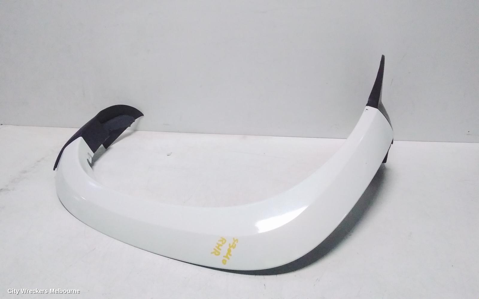 ISUZU DMAX WHEEL ARCH FLARE, RH REAR, RA, 10/2008 - 05/2012