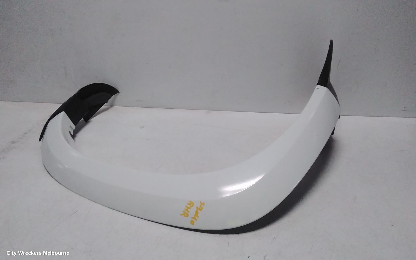ISUZU DMAX WHEEL ARCH FLARE, RH REAR, RA, 10/2008 - 05/2012