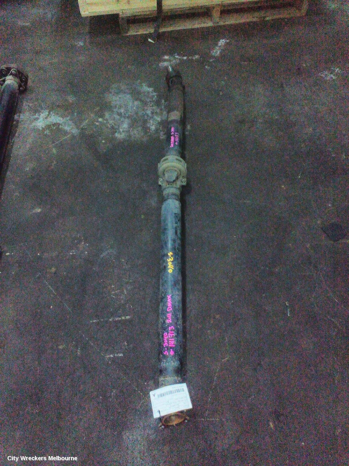 ISUZU DMAX REAR DRIVE SHAFT, AUTO, 2WD, DUAL CAB, RA, 10/2008 - 05/2012