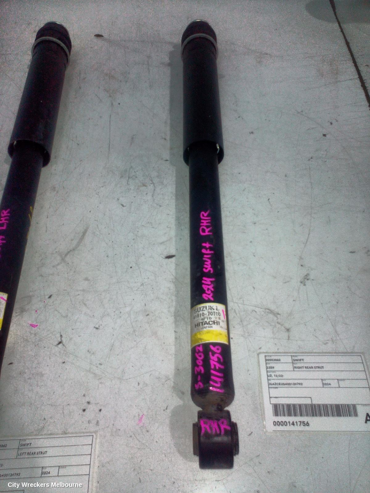SUZUKI SWIFT RIGHT REAR STRUT, UZ, 12/2023 ONWARDS