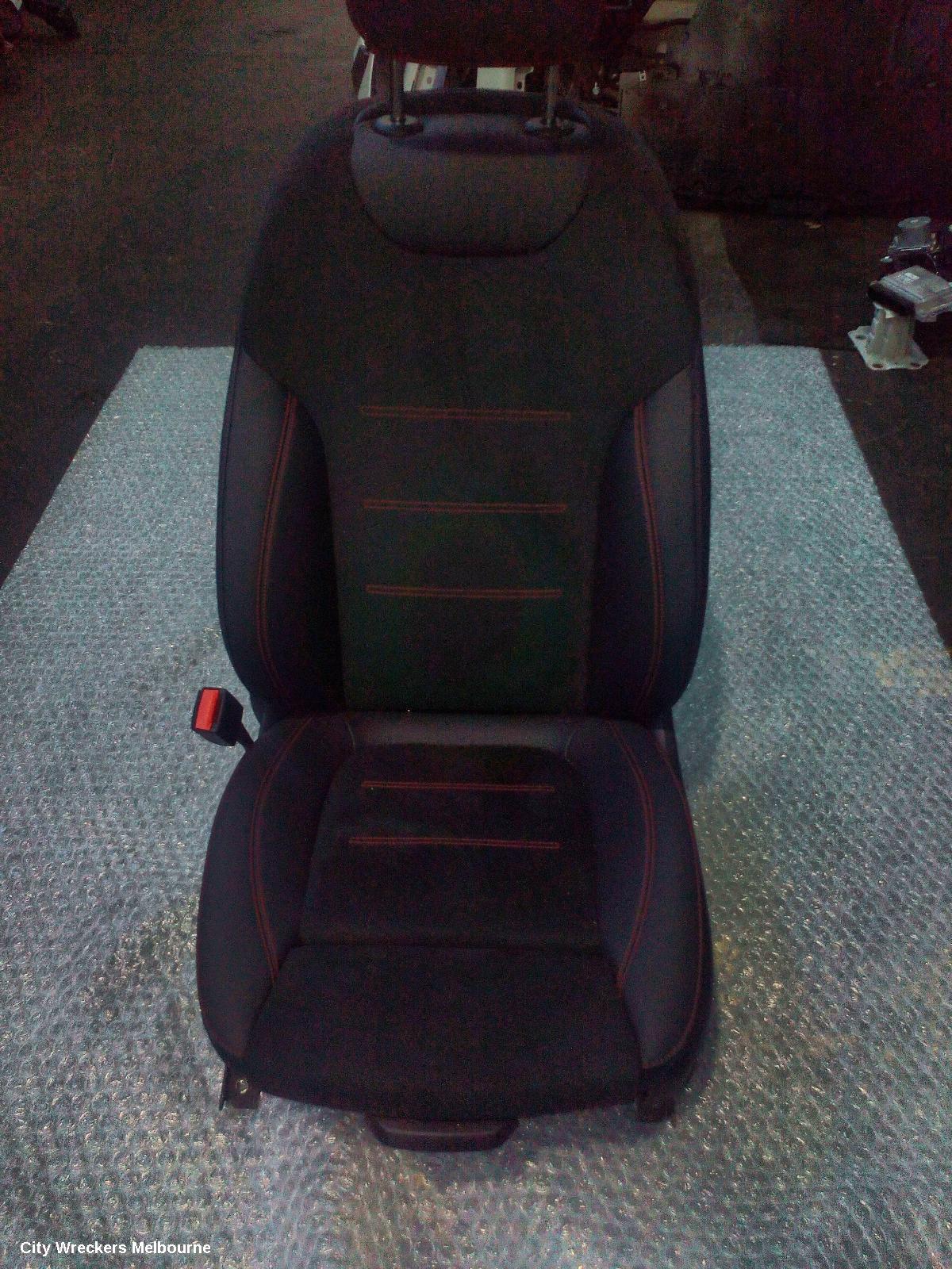 MERCEDES EQA FRONT SEAT, LH FRONT, LEATHER, BLACK, H243, 01/2021 ONWARDS