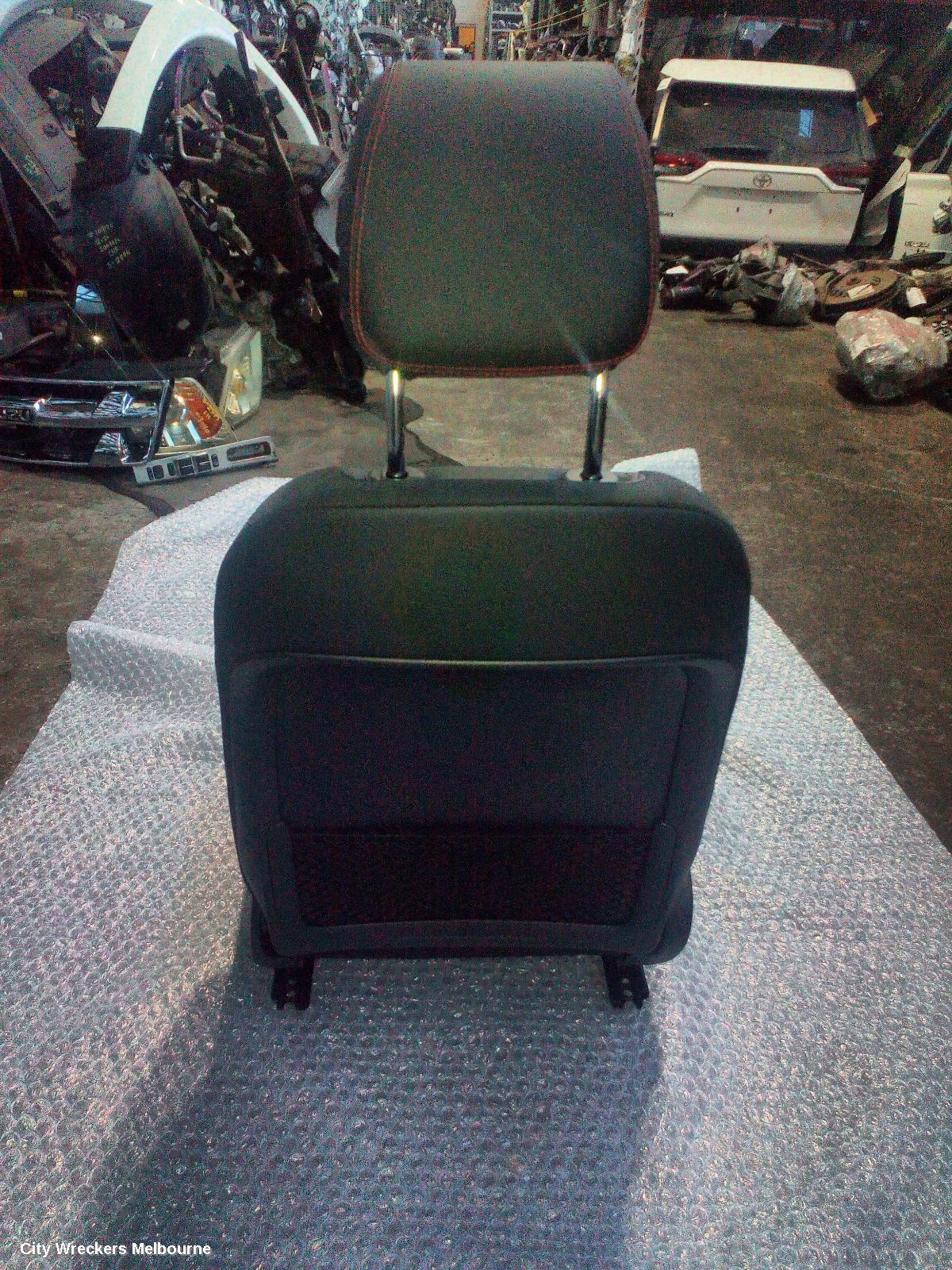 MERCEDES EQA FRONT SEAT, LH FRONT, LEATHER, BLACK, H243, 01/2021 ONWARDS