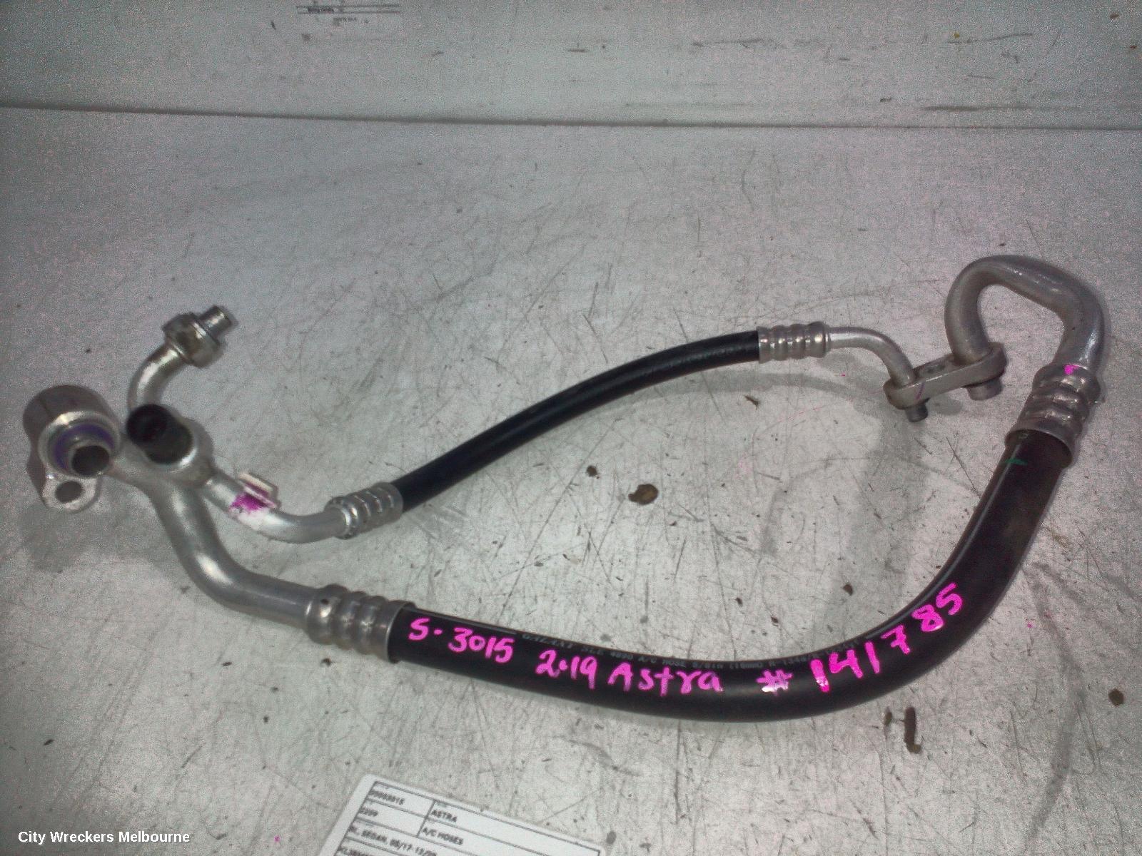 HOLDEN ASTRA A/C HOSES, BL, SEDAN, 05/2017 - 12/2020