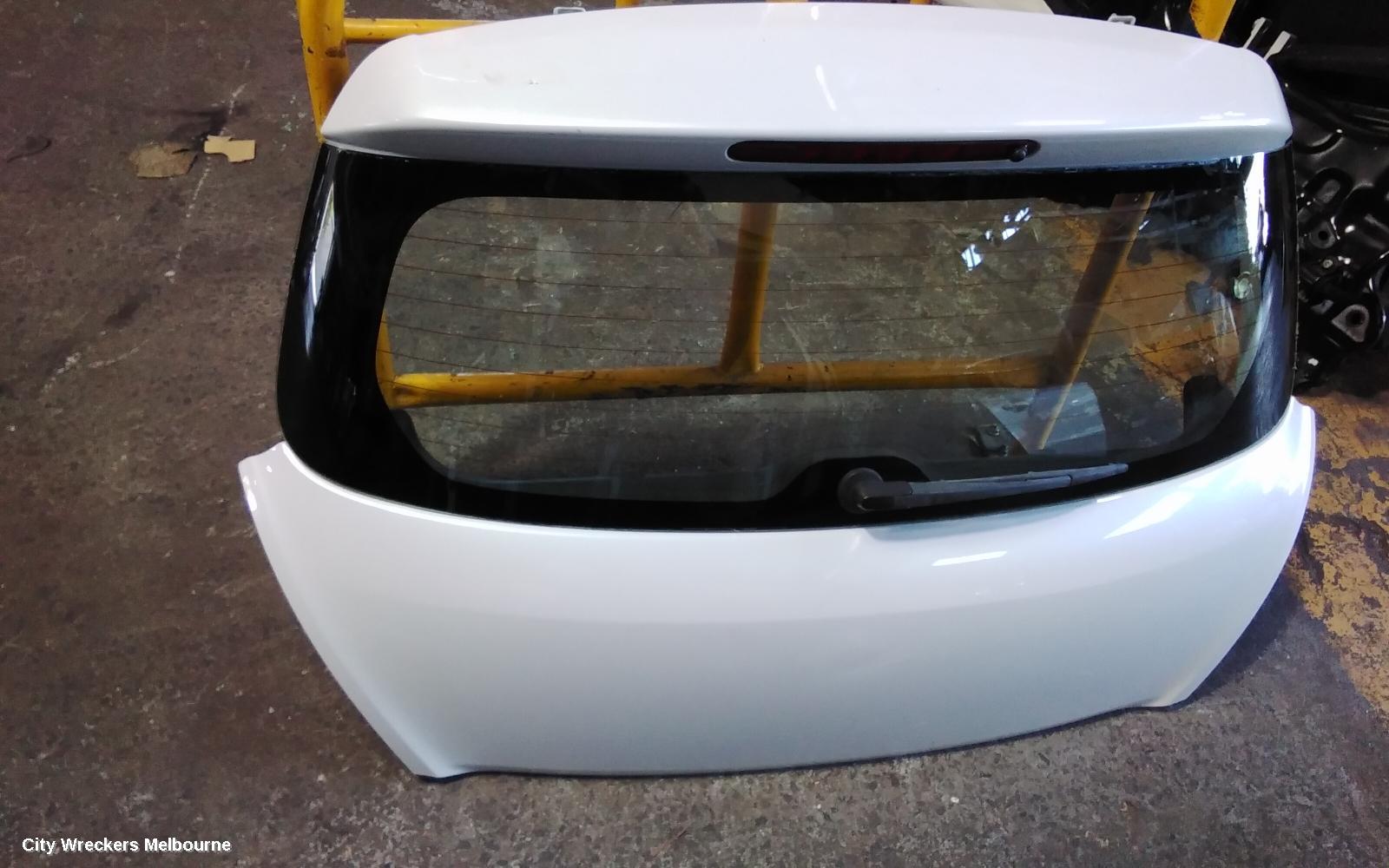 SUZUKI SWIFT BOOTLID/TAILGATE, TAILGATE, FZ, NON SPOILER TYPE, 08/2010 - 03/2017