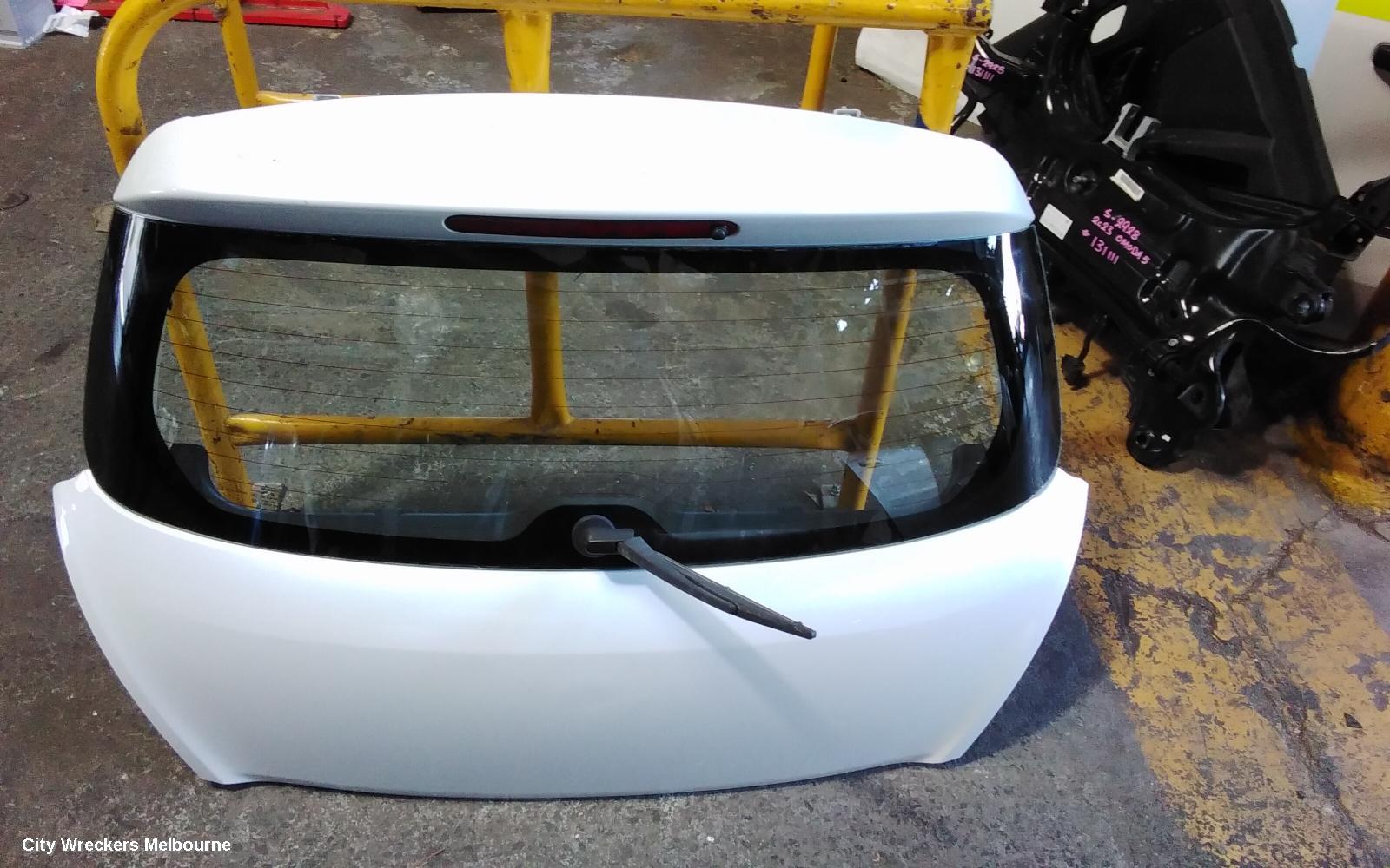 SUZUKI SWIFT BOOTLID/TAILGATE, TAILGATE, FZ, NON SPOILER TYPE, 08/2010 - 03/2017