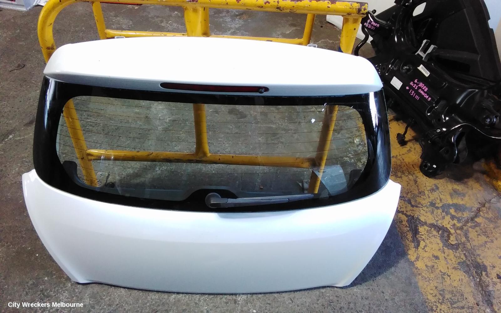 SUZUKI SWIFT BOOTLID/TAILGATE, TAILGATE, FZ, NON SPOILER TYPE, 08/2010 - 03/2017