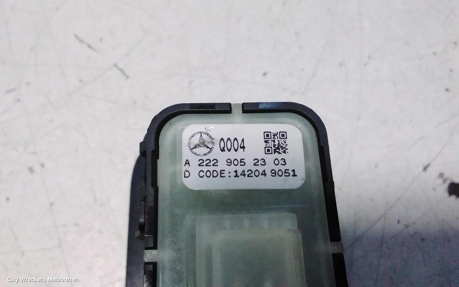MERCEDES C CLASS, BOOTLID RELEASE SWITCH (ON DOOR MOUNTED), W205, 06/2014 - 07/2023
