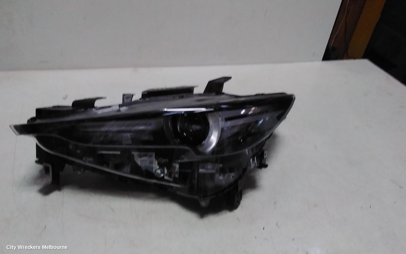 MAZDA CX8 LEFT HEADLAMP, KG, W/ LED, ADAPTIVE TYPE, 11/2022 - 12/2023