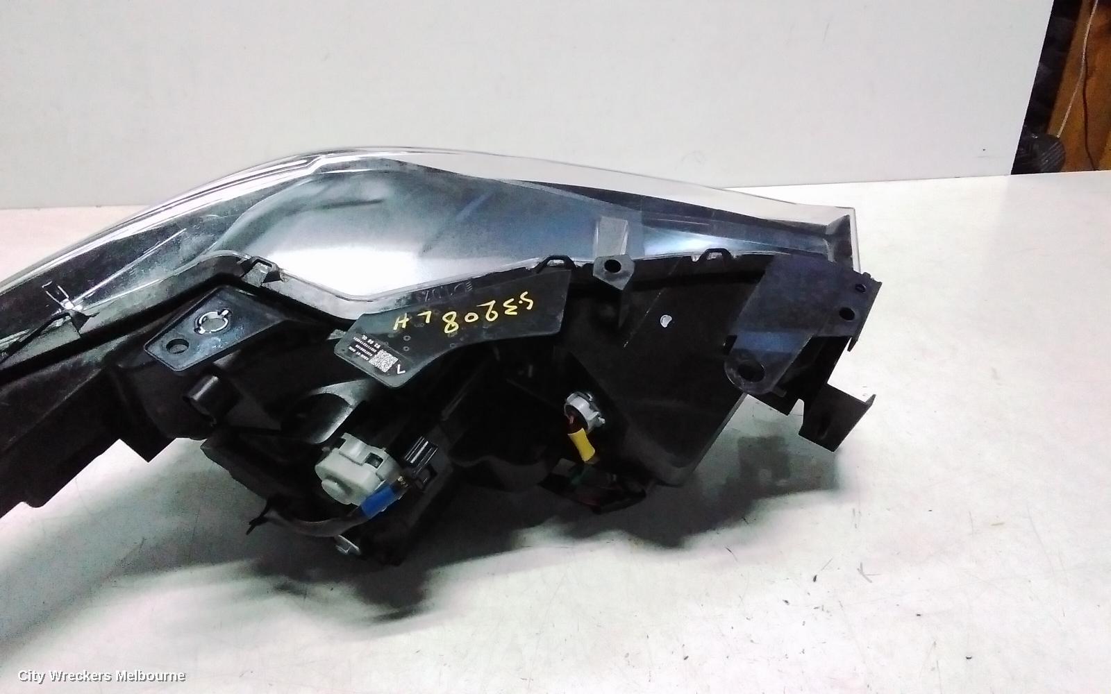 MAZDA CX8 LEFT HEADLAMP, KG, W/ LED, ADAPTIVE TYPE, 11/2022 - 12/2023