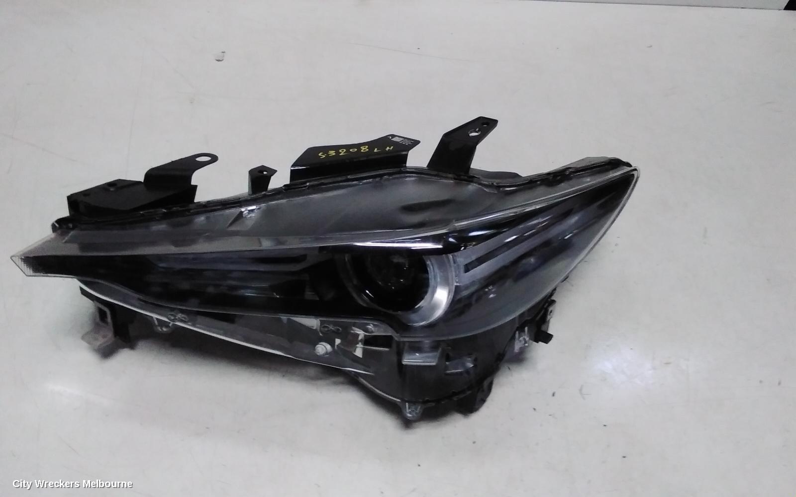 MAZDA CX8 LEFT HEADLAMP, KG, W/ LED, ADAPTIVE TYPE, 11/2022 - 12/2023