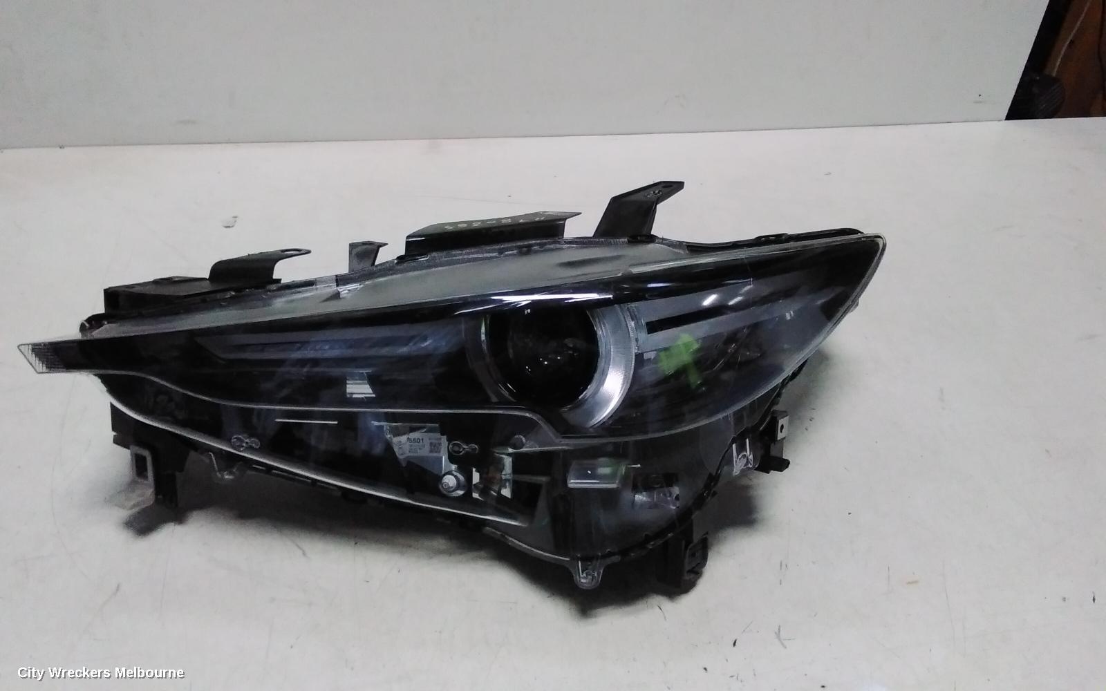 MAZDA CX8 LEFT HEADLAMP, KG, W/ LED, ADAPTIVE TYPE, 11/2022 - 12/2023