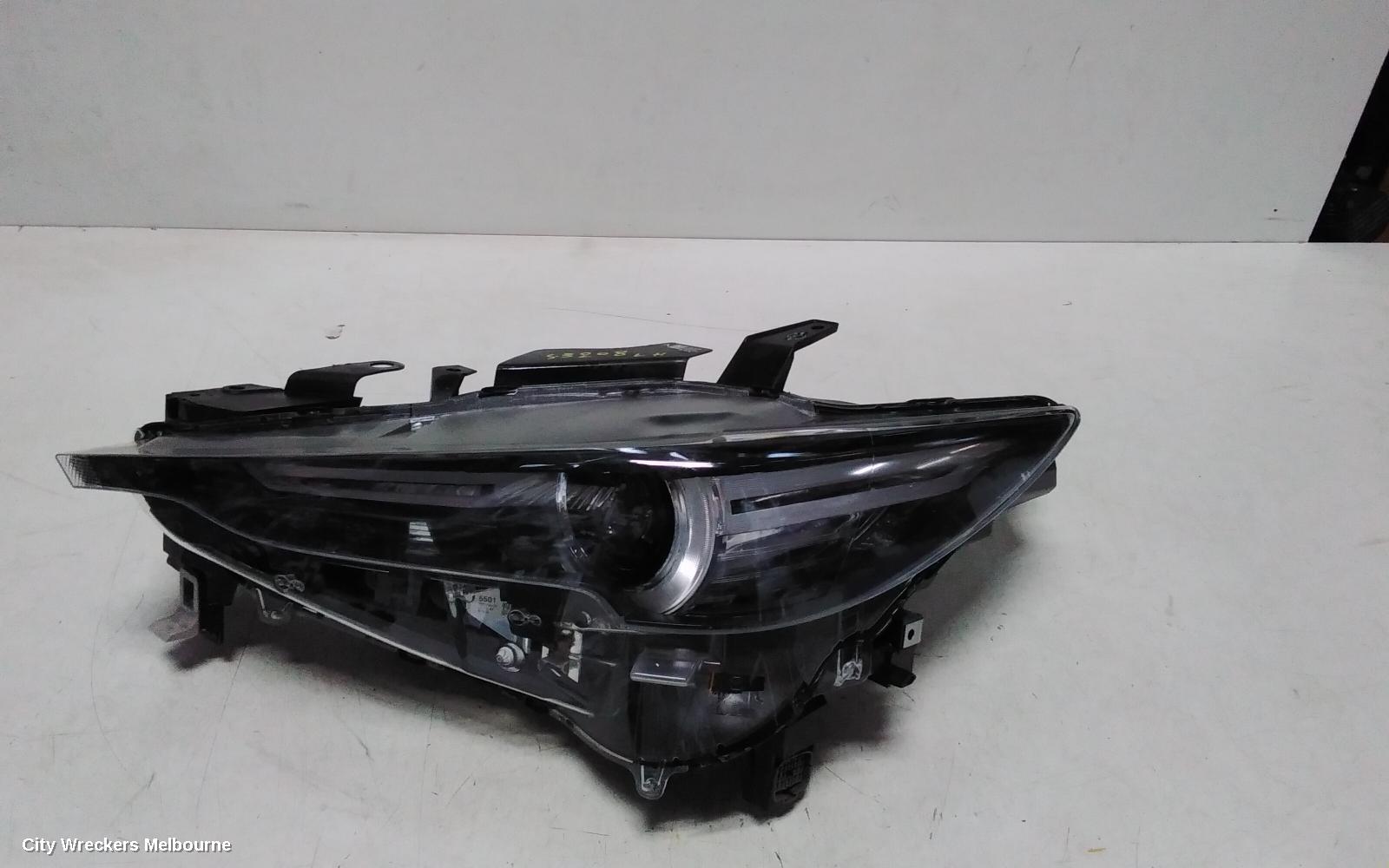 MAZDA CX8 LEFT HEADLAMP, KG, W/ LED, ADAPTIVE TYPE, 11/2022 - 12/2023