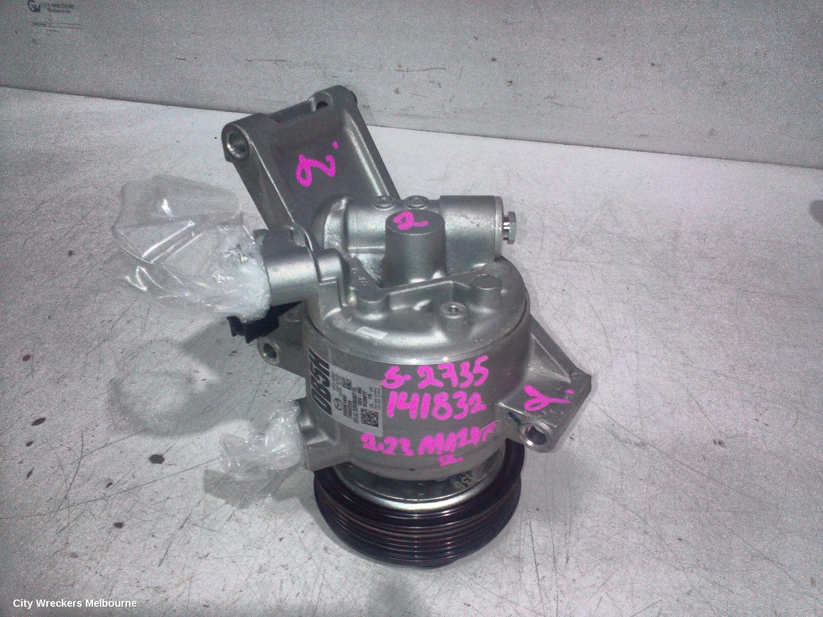 MAZDA 2 A/C COMPRESSOR, PETROL, 1.5, S-VT, SKYACTIV-G, DJ/DL, 11/2019 ONWARDS