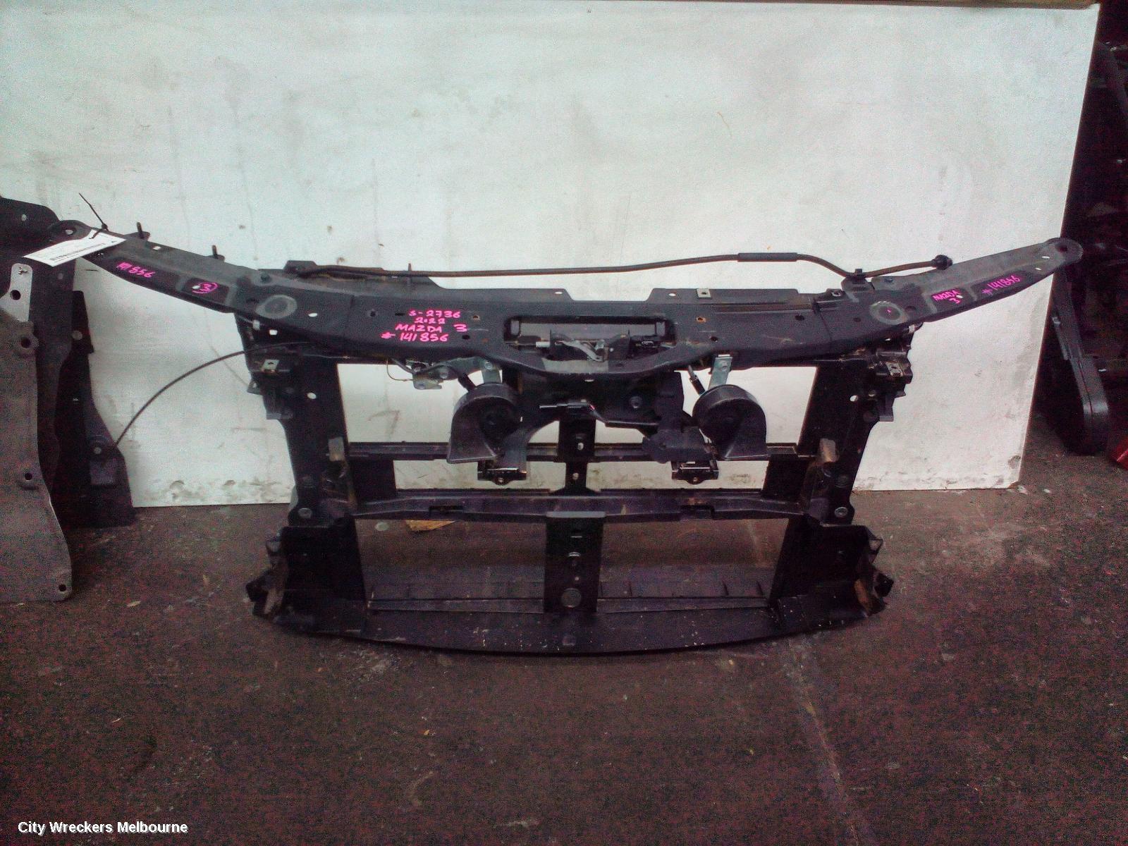 MAZDA 3 RADIATOR SUPPORT, BP, SEDAN/HATCH, 03/2019 ONWARDS