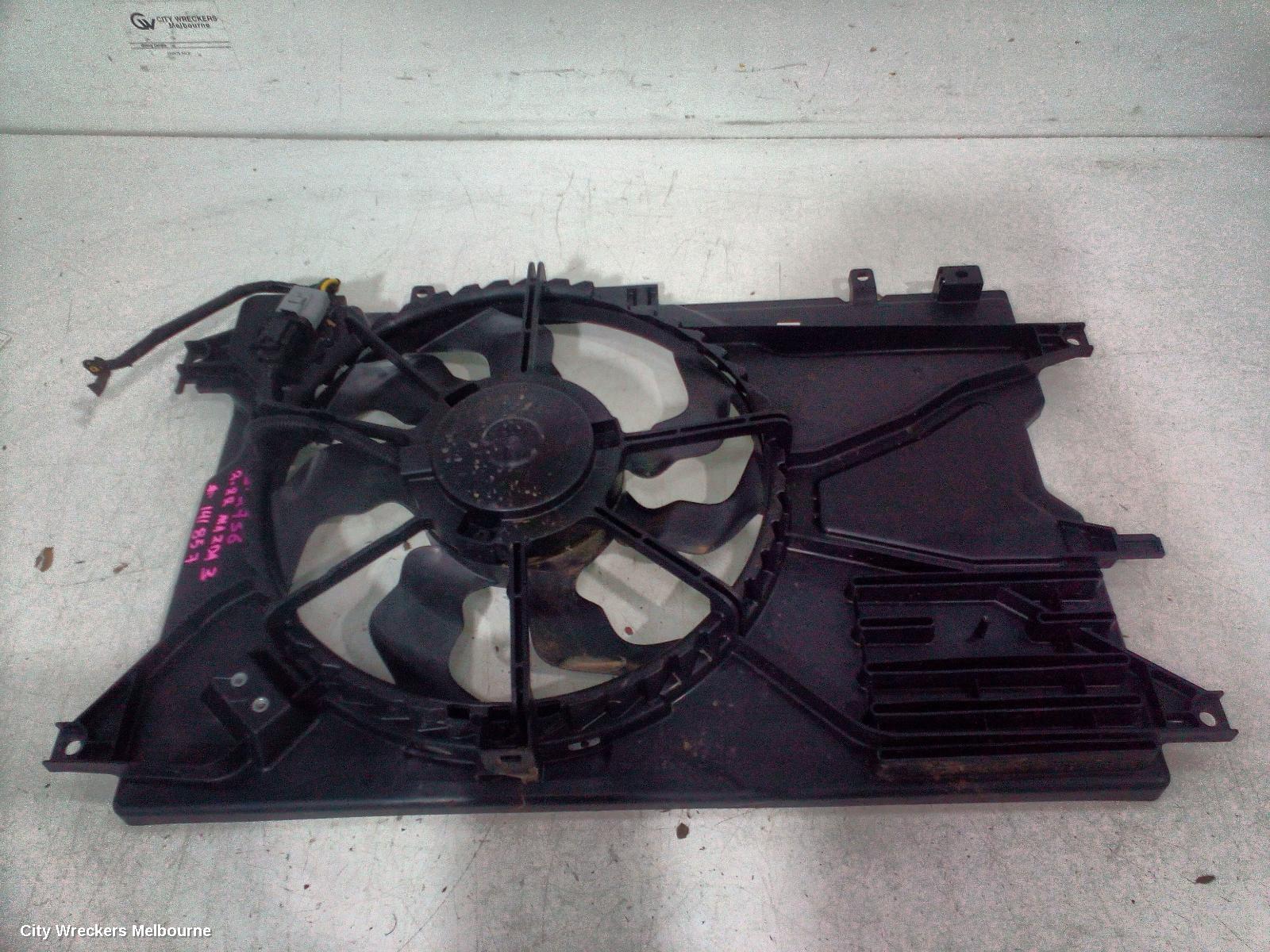 MAZDA 3 FAN, RADIATOR FAN, PETROL, 2.0, SKYACTIV G/E-SKYACTIV G, BP, 03/2019 ONWARDS