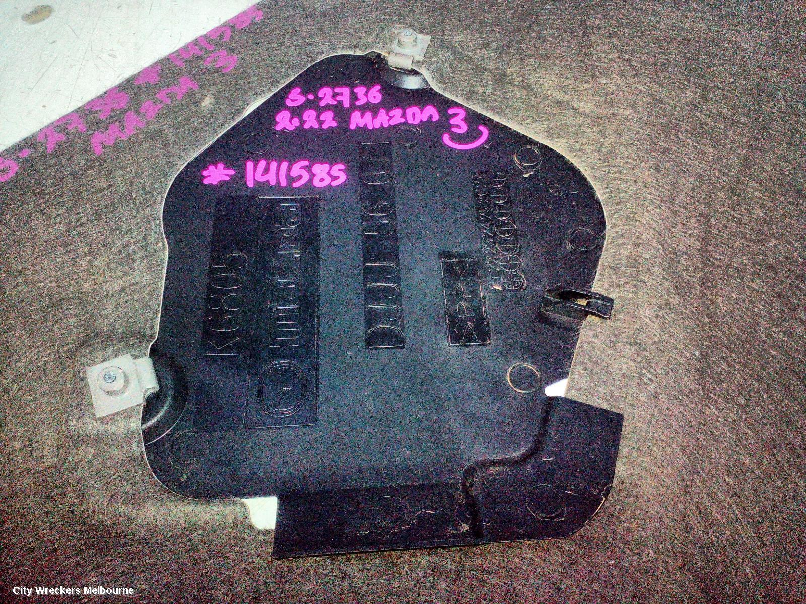 MAZDA 3 LOWER ENGINE SPLASH TRAY, MAIN, BP, 03/2019 ONWARDS