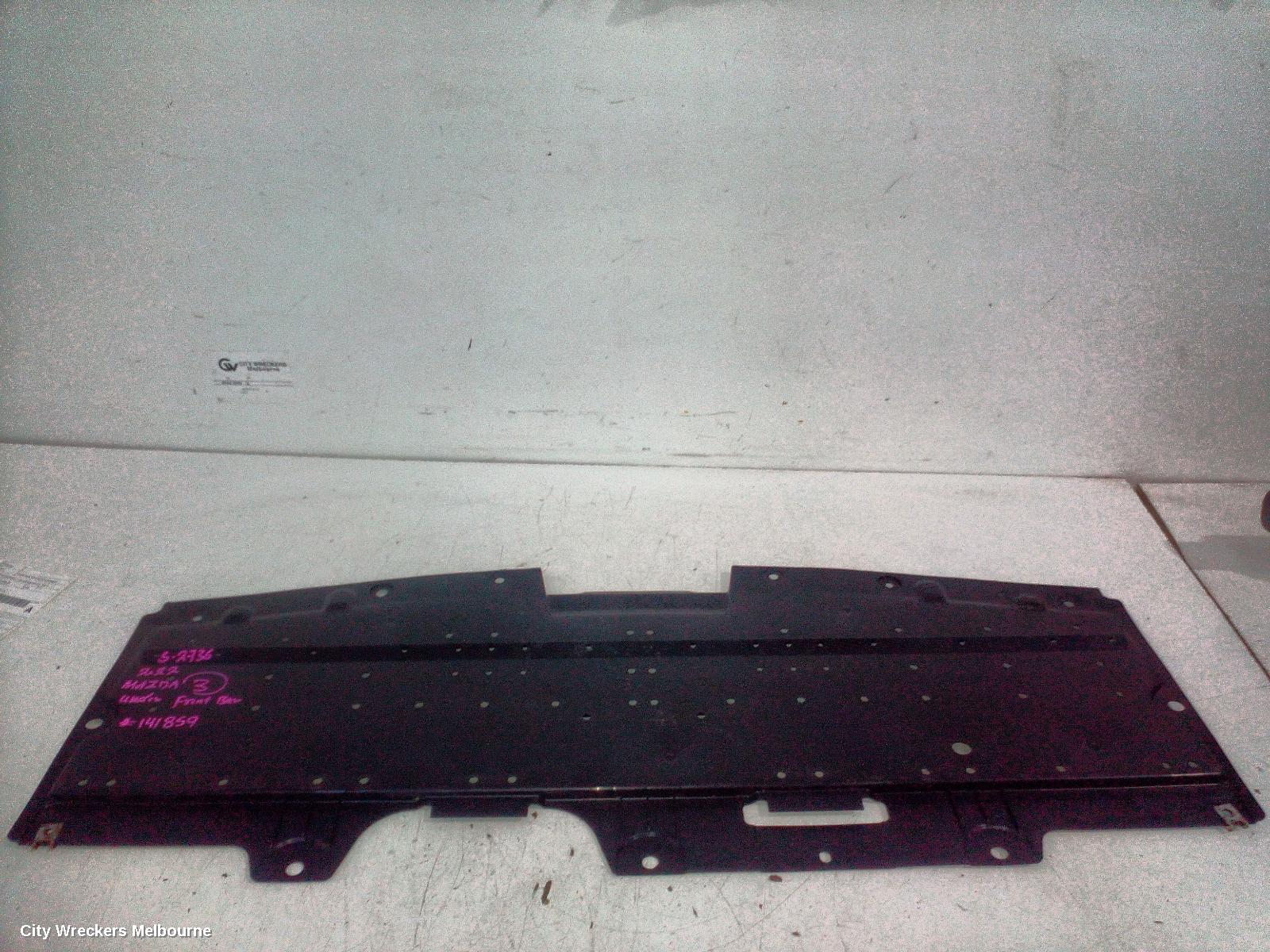 MAZDA 3, BP, 03/2019 ONWARDS, UNDER BUPER: 141859