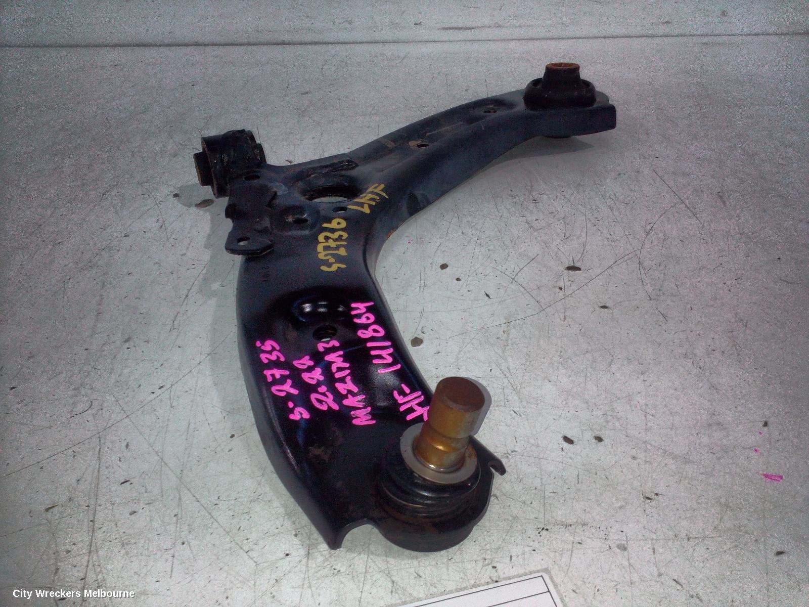 MAZDA 3 LEFT FRONT LOWER CONTROL ARM, BP, SEDAN/HATCH, 03/2019 ONWARDS