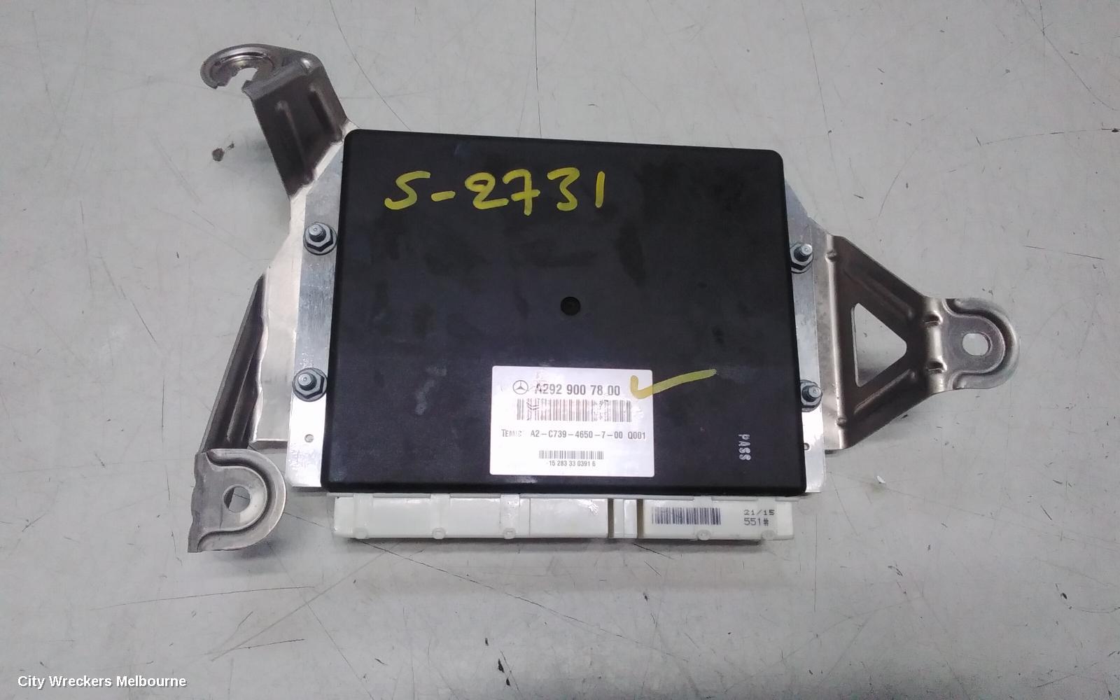 MERCEDES GLE CLASS, C292/W166 06/2015 - 04/2019, P/N A292 900 78 00 MERCEDES GLE PNEUMATIC SUSPENSION MODULE,    LOCATED ON RIGHT REAR QUARTER PANEL : 141899