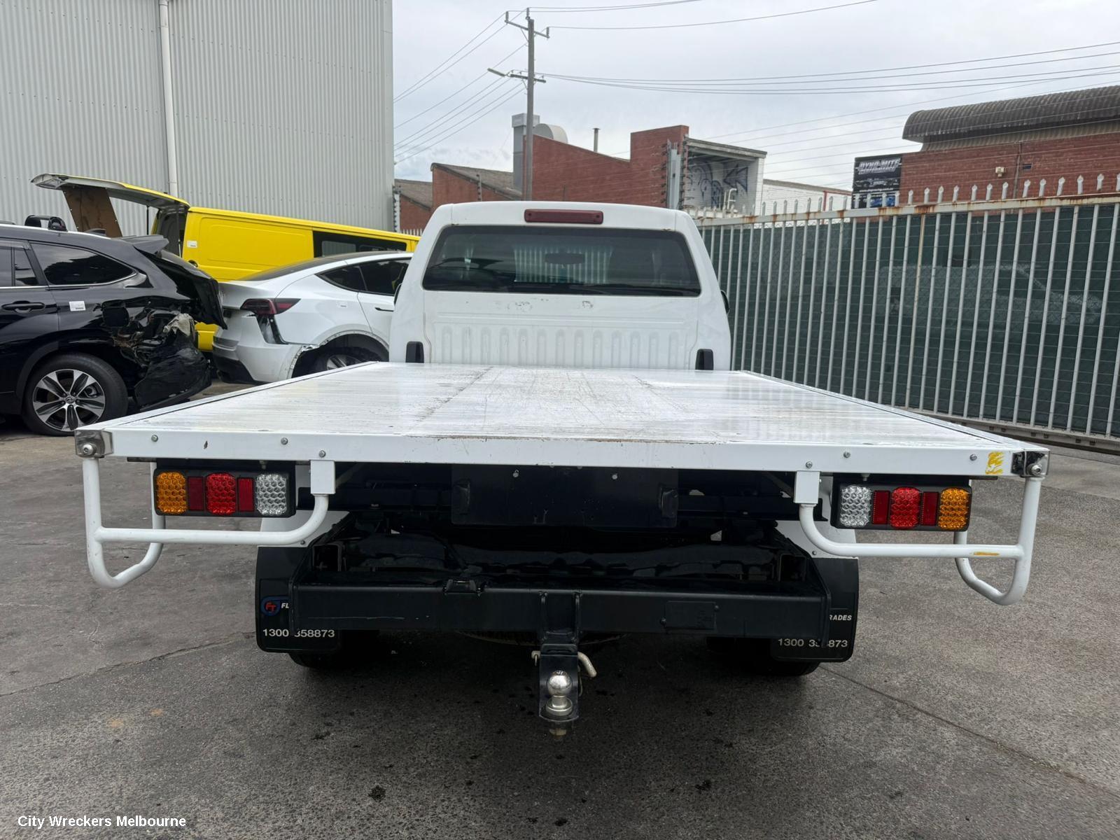 HOLDEN COLORADO UTE BACK, TRAY BACK-STEEL, SINGLE CAB