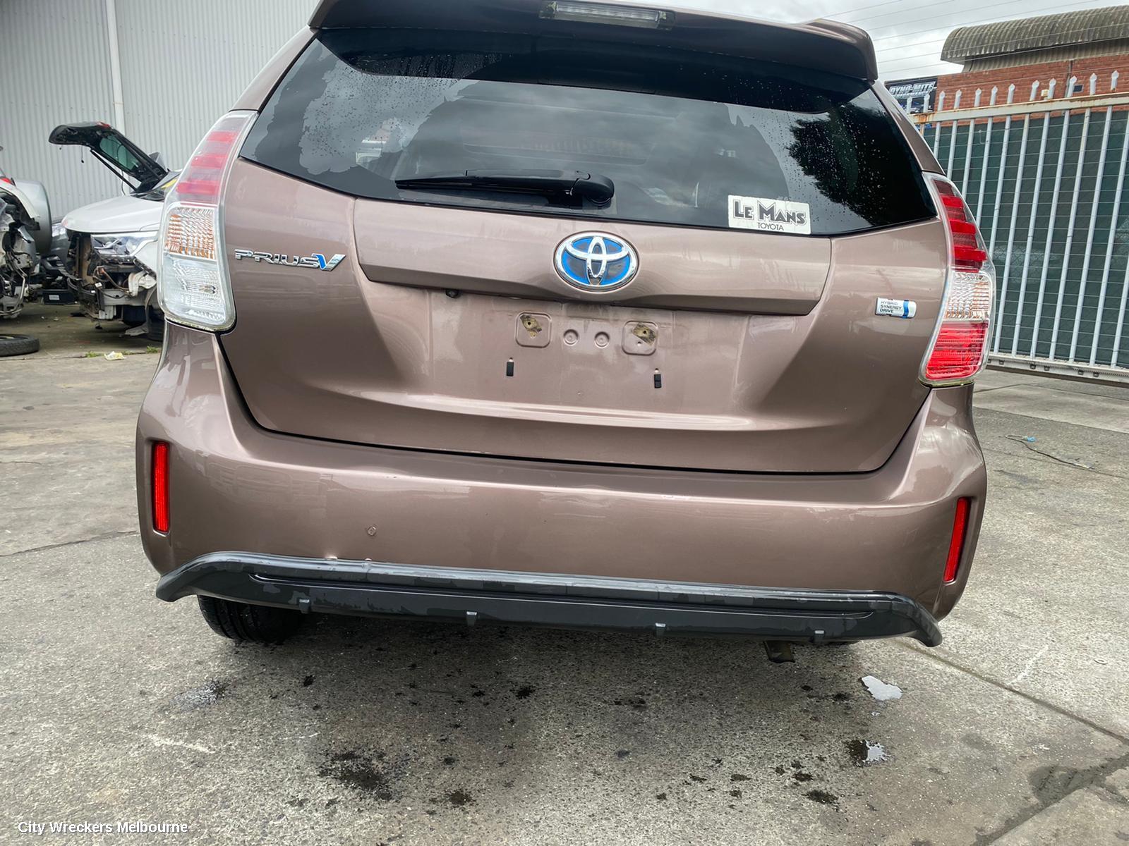 TOYOTA PRIUS SUNVISOR, ZVW40R, LH SIDE, 05/2012 - 03/2021