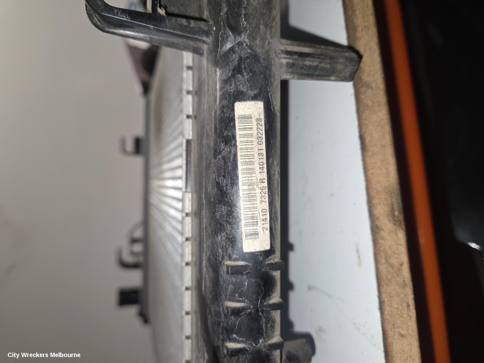 RENAULT CLIO RADIATOR, MANUAL, 0.9, H4B, X98, 09/2013 - 10/2019