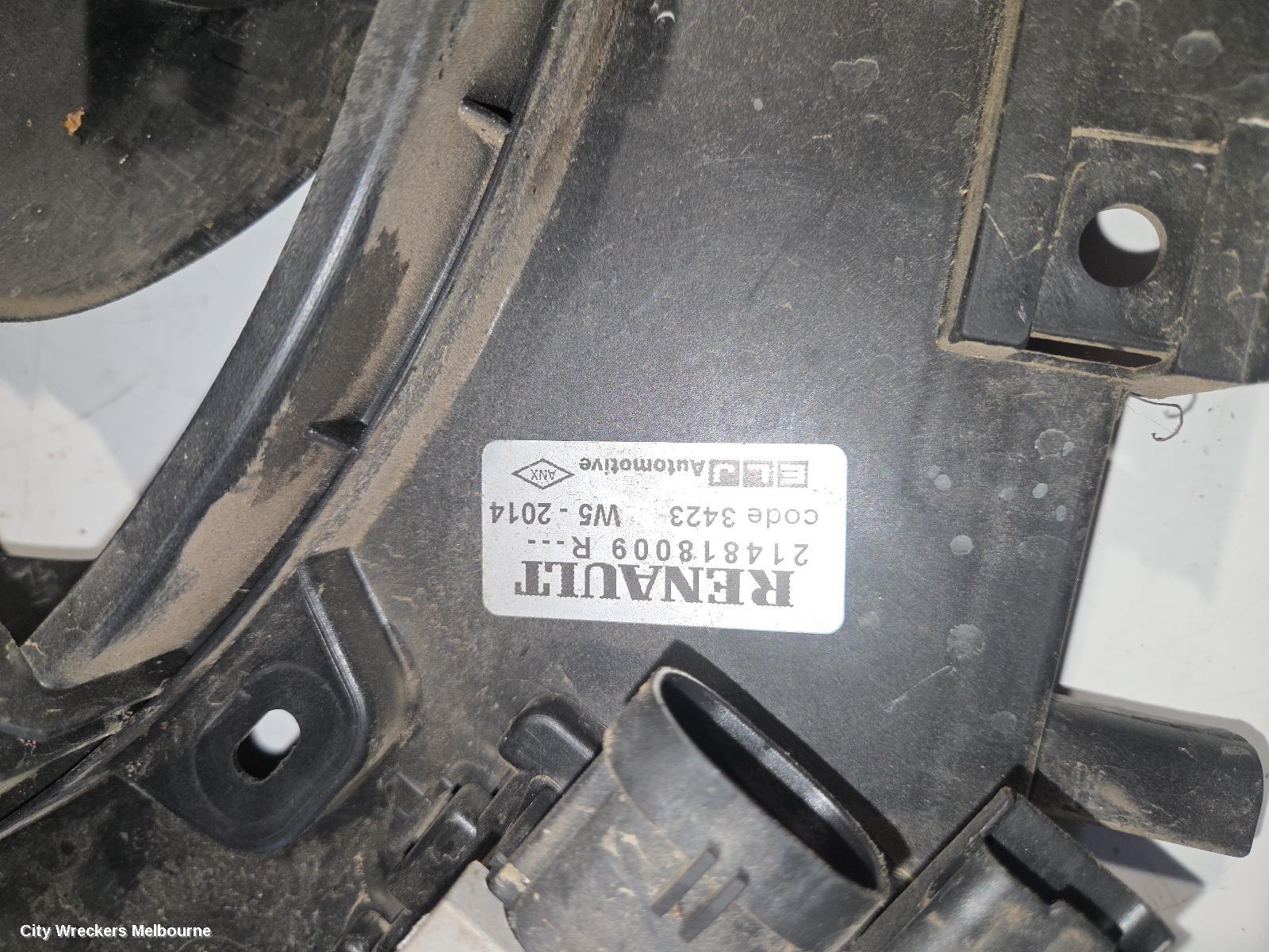 RENAULT CLIO FAN, RADIATOR FAN, X98, 09/2013 - 10/2019