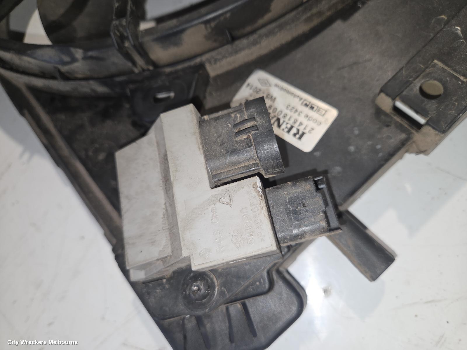 RENAULT CLIO FAN, RADIATOR FAN, X98, 09/2013 - 10/2019