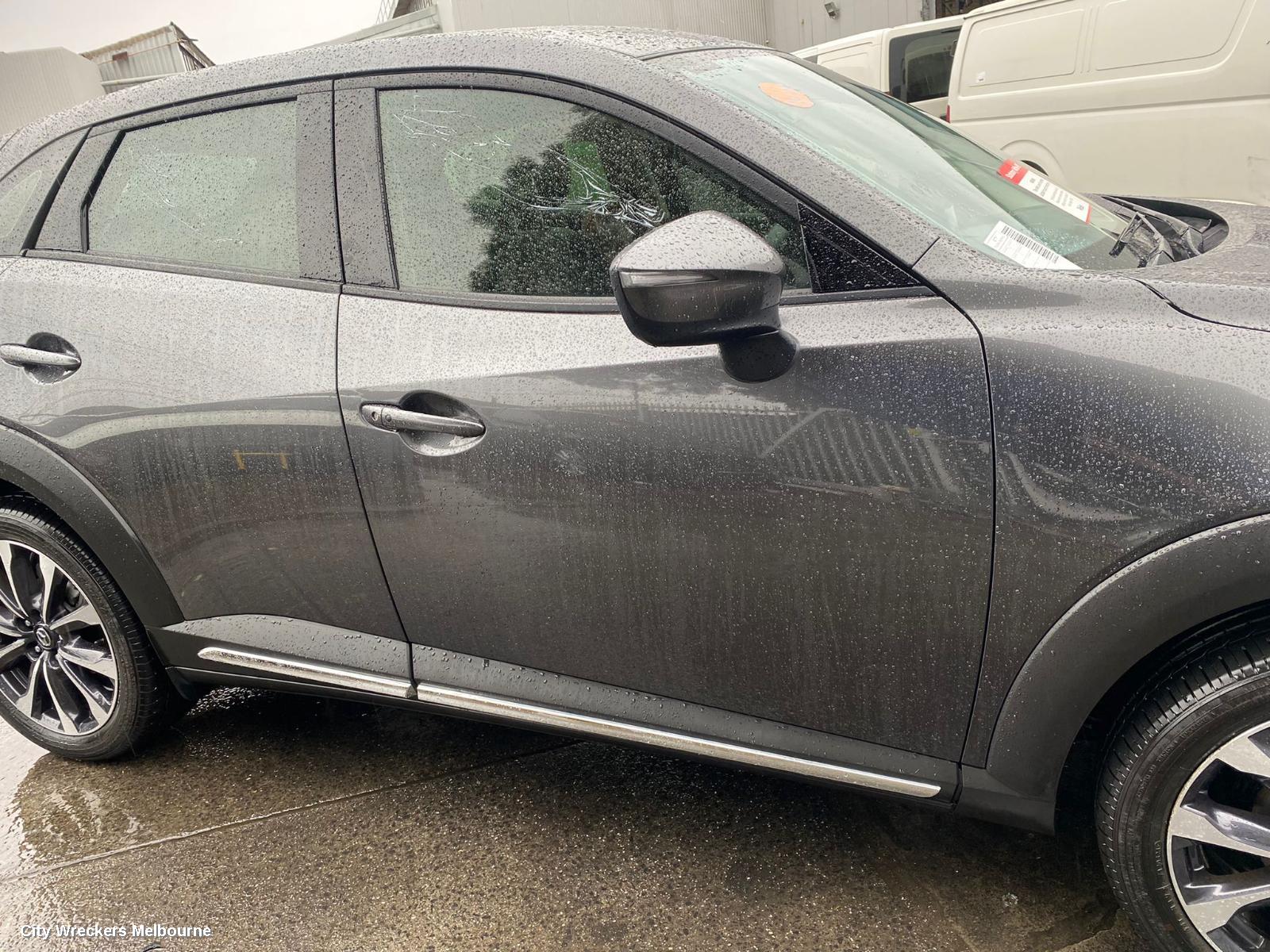 MAZDA CX3 LEFT FRONT DOOR, DK, 03/2015 ONWARDS