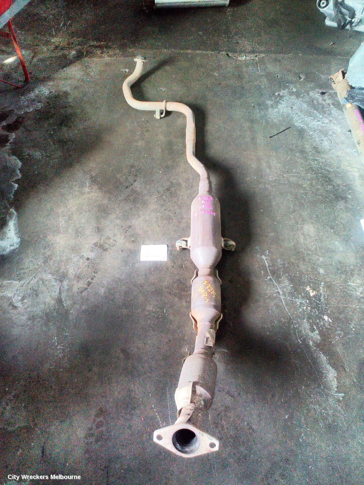 TOYOTA YARIS CATALYTIC CONVERTER, UNDER CAR, 1.3/1.5, PETROL, NCP13#, 08/2011 - 01/2020