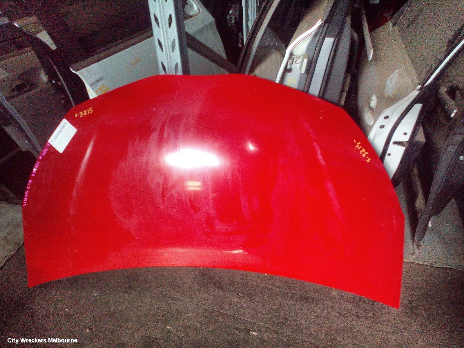 TOYOTA YARIS BONNET, NCP13#, HATCH, 08/2011 - 01/2020