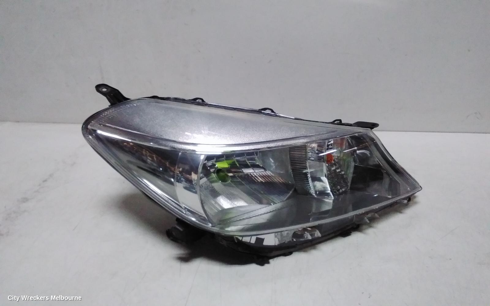 TOYOTA YARIS RIGHT HEADLAMP, NCP13#, HATCH, YR/YRS/YRX, 08/2011 - 06/2014