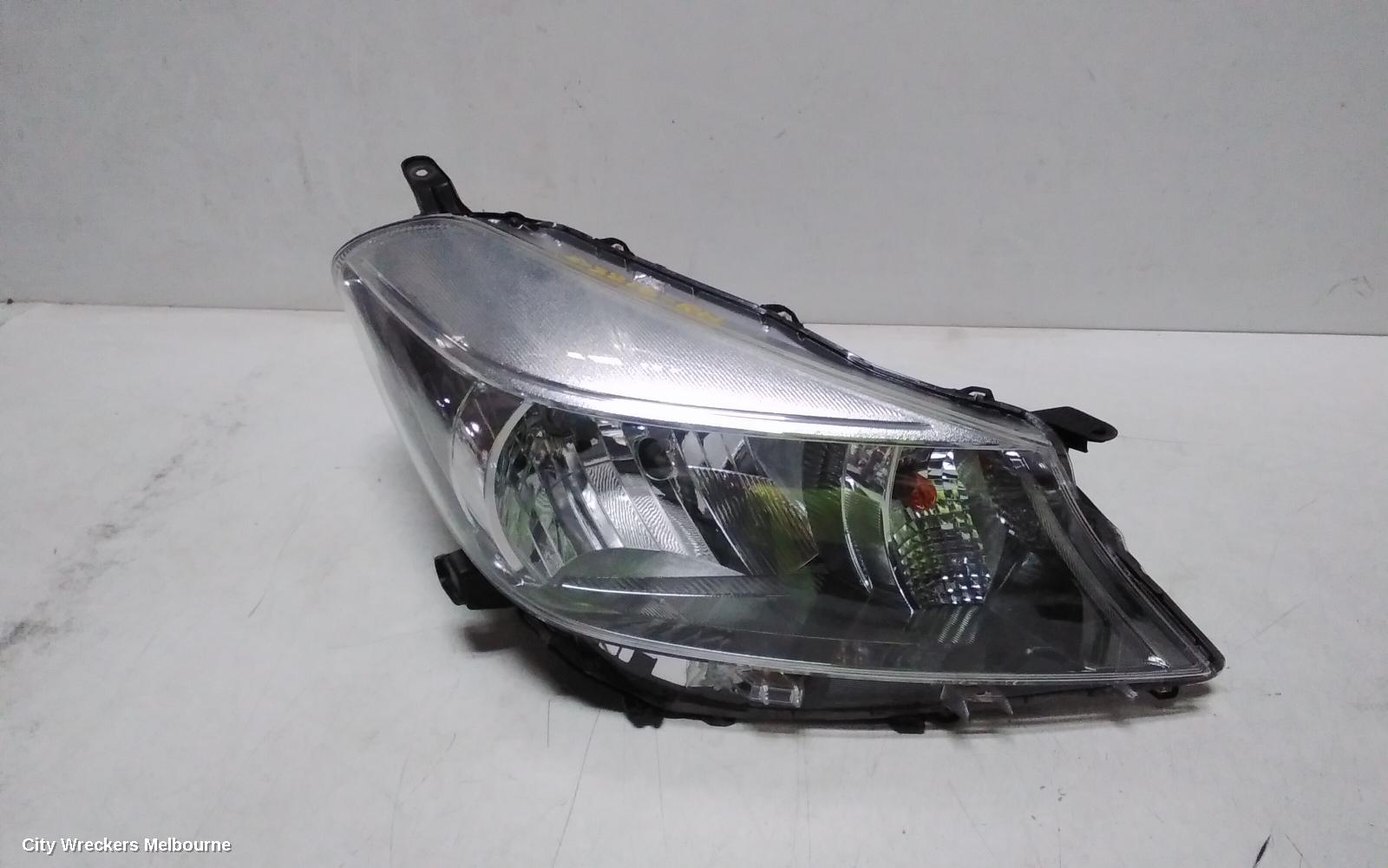 TOYOTA YARIS RIGHT HEADLAMP, NCP13#, HATCH, YR/YRS/YRX, 08/2011 - 06/2014