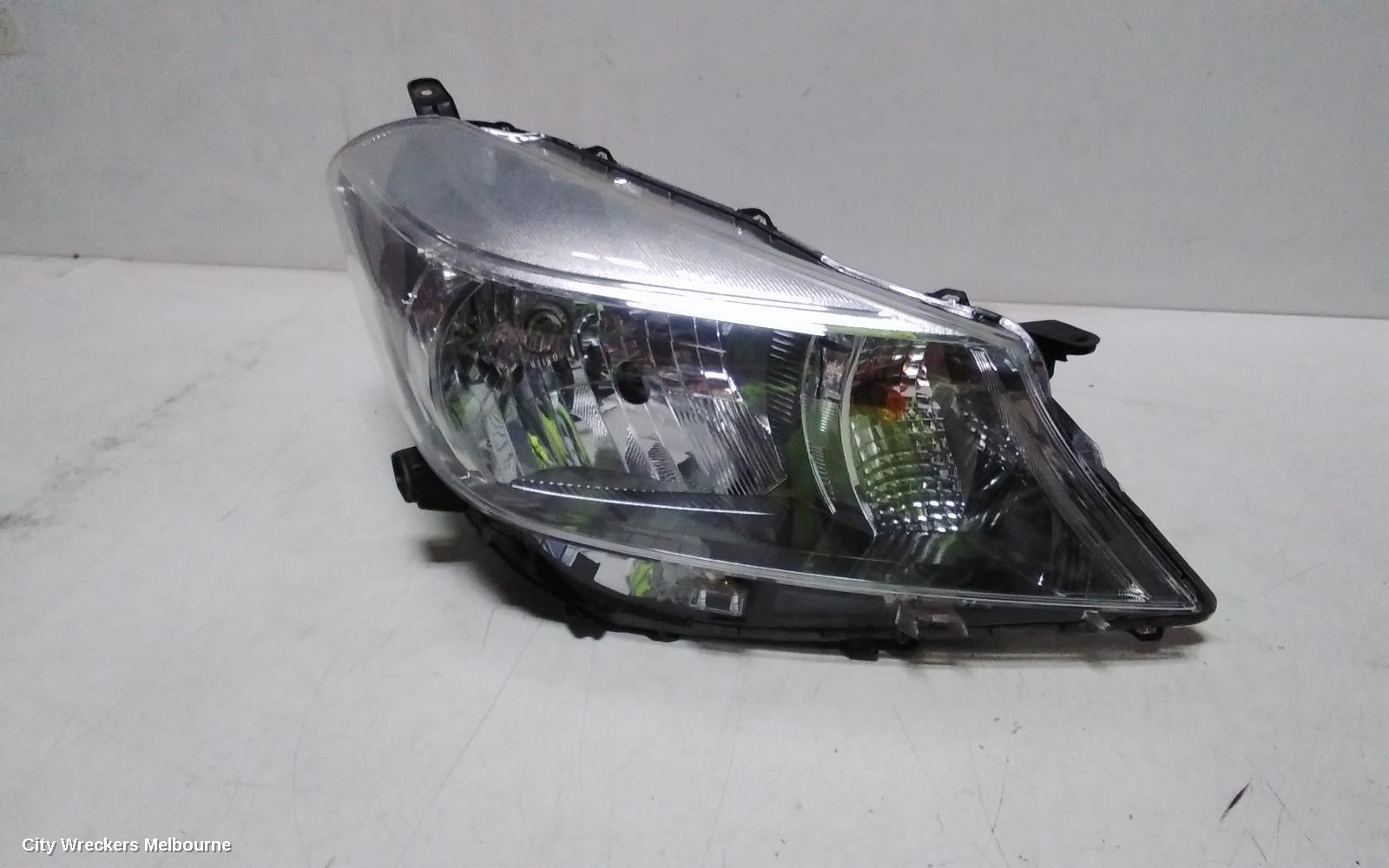 TOYOTA YARIS RIGHT HEADLAMP, NCP13#, HATCH, YR/YRS/YRX, 08/2011 - 06/2014
