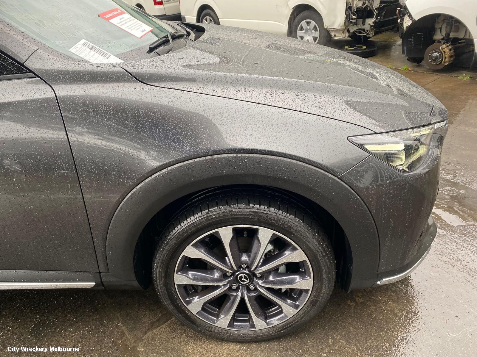 MAZDA CX3 LEFT FRONT DOOR, DK, 03/2015 ONWARDS
