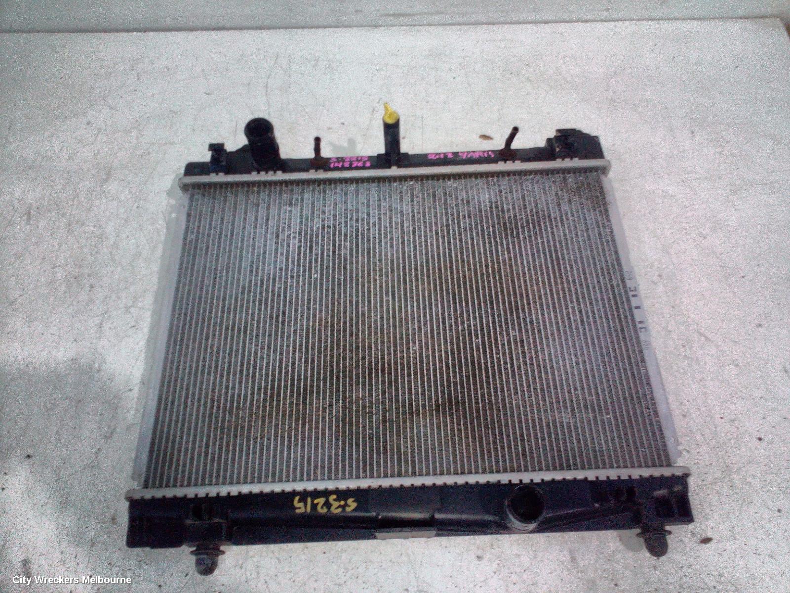 TOYOTA YARIS RADIATOR, AUTO, 1.3/1.5, NCP9#-NCP13#, 10/2005 - 06/2016 (AUS ONLY)