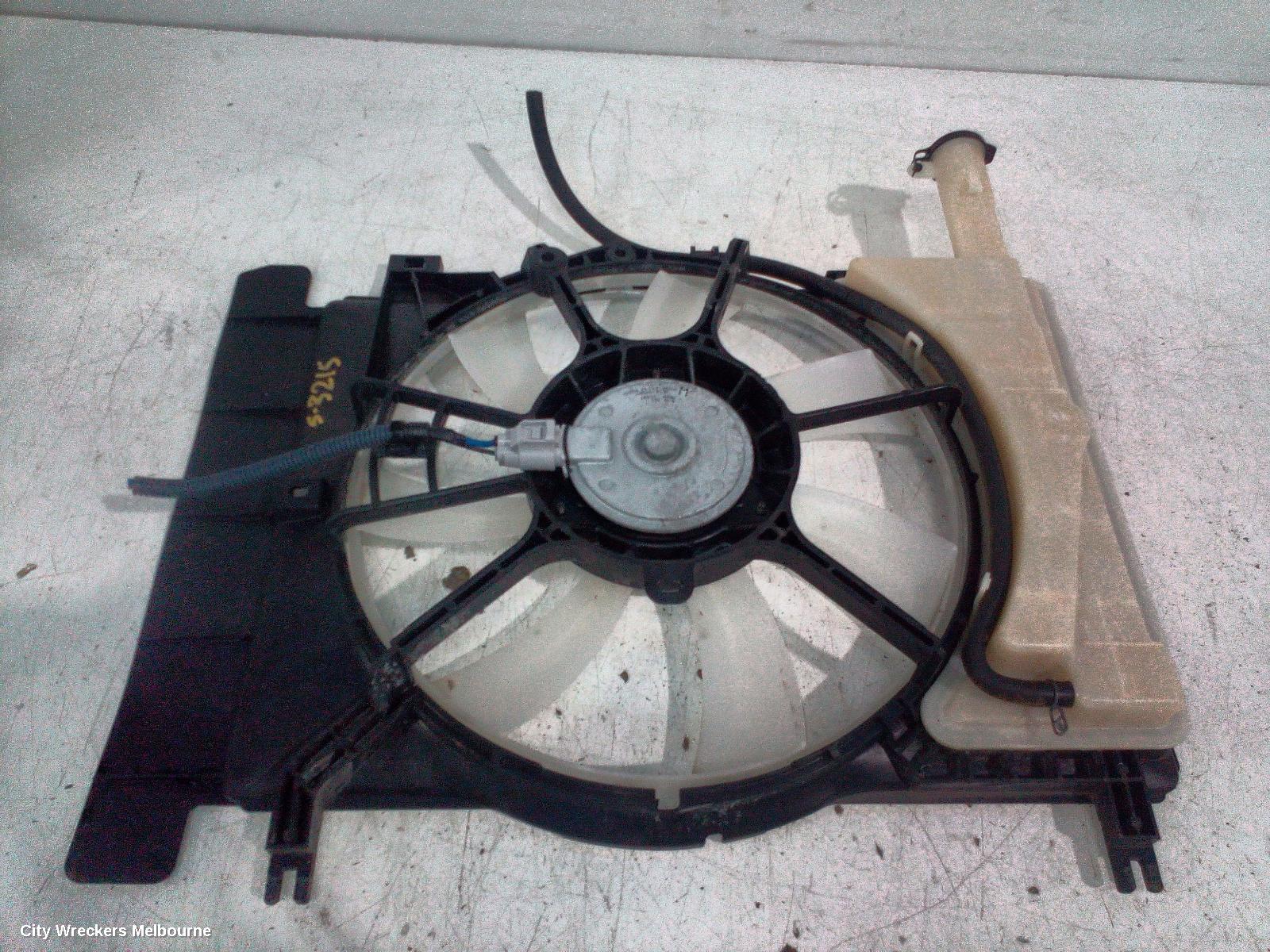 TOYOTA YARIS FAN, RADIATOR FAN, 1.3, PETROL, 2NZ, NCP13#, 08/2011 - 01/2020