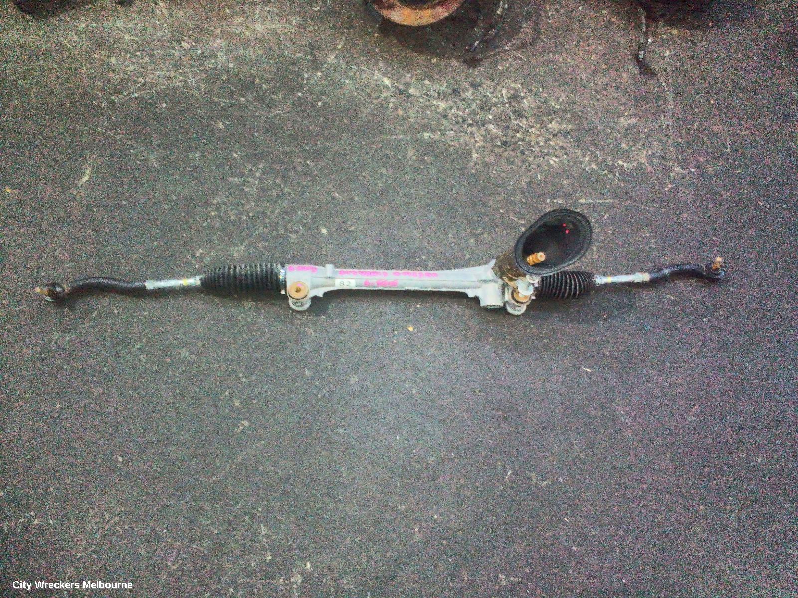 TOYOTA YARIS STEERING BOX/RACK, NCP13#, 08/2011 - 06/2014