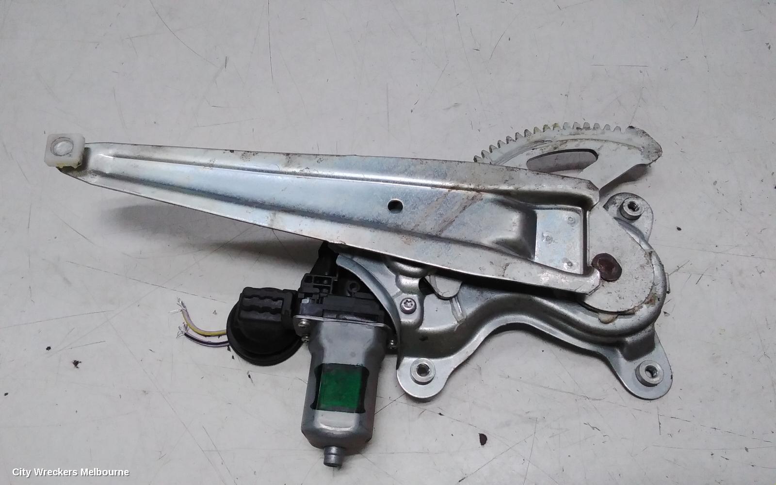 TOYOTA YARIS LEFT REAR WND REG/MOTOR, NCP13#, HATCH, 08/2011 - 01/2020