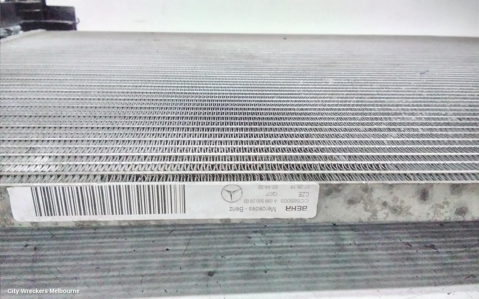 MERCEDES C CLASS, W205, 08/2014 - 07/2023, CX669001   A 099 500 2203  SECONDARRY RADIAOTR / INTER COOLER RADIATOR : 141934