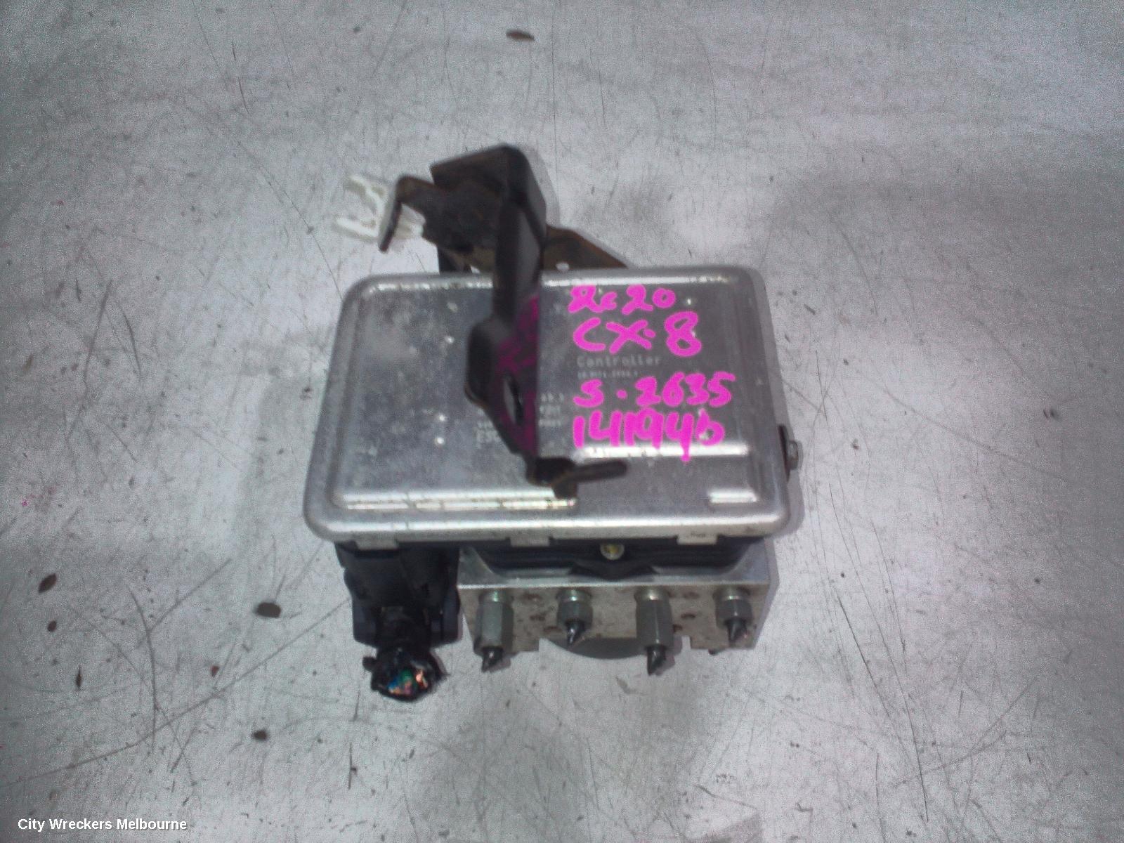 MAZDA CX8 ABS PUMP/MODULATOR, KG, P/N K632437A0A, 05/2018 - 12/2023