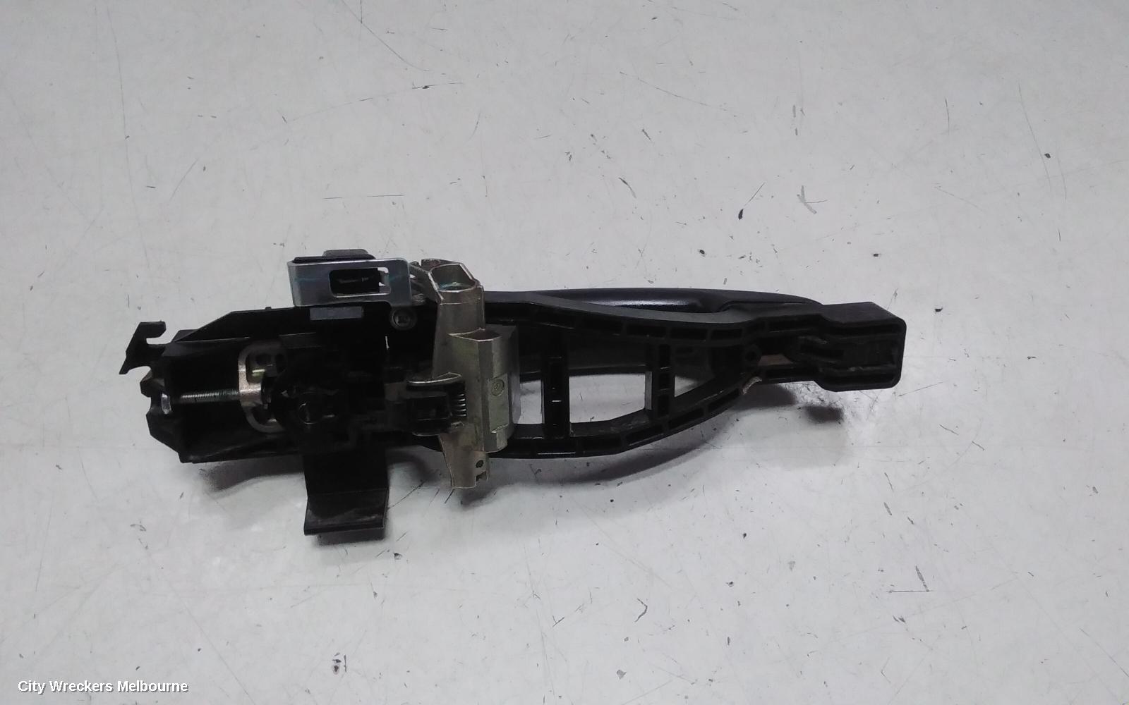 FORD RANGER DOOR HANDLE, OUTER, LH REAR, BLACK, PX, 06/2011 - 04/2022