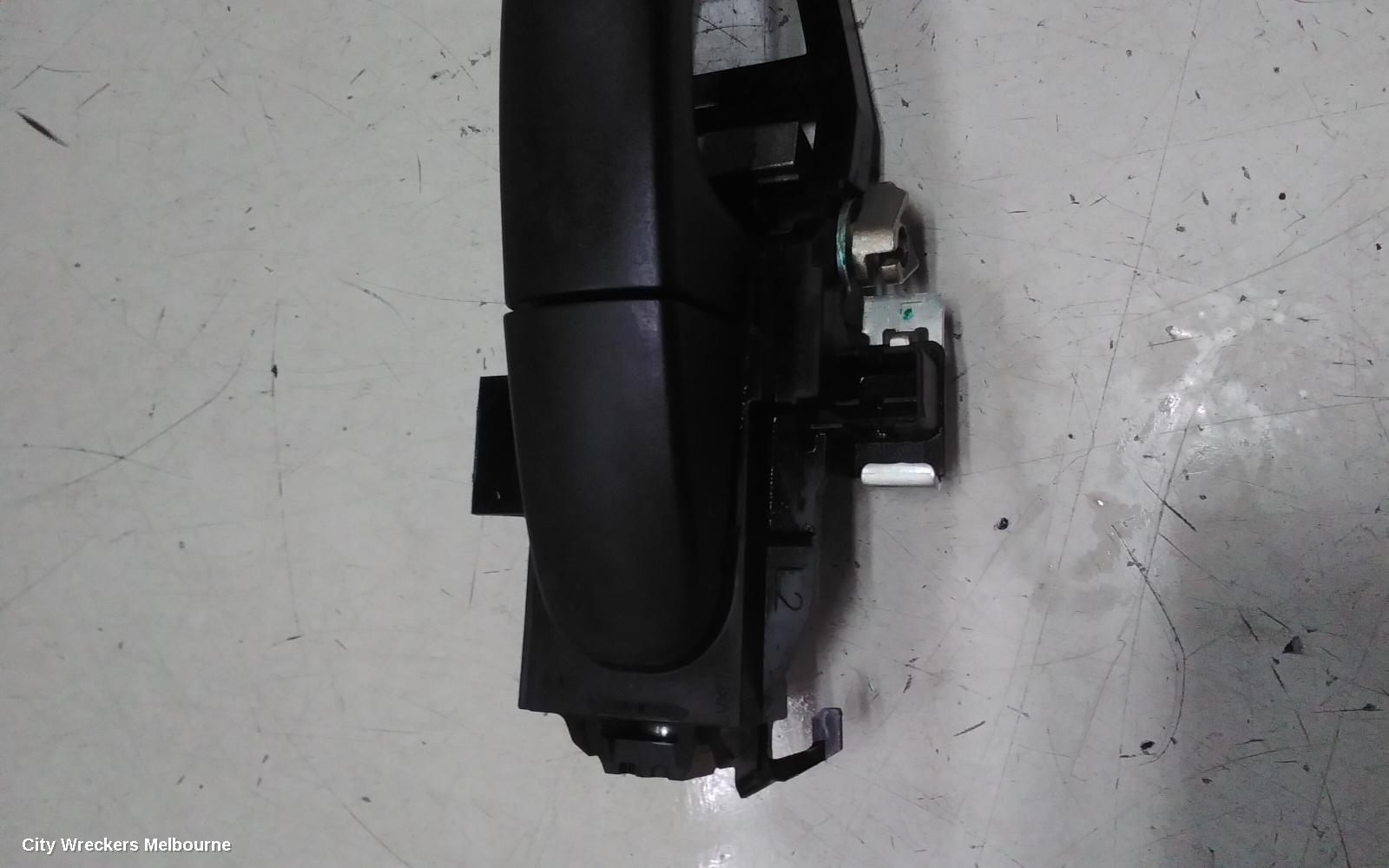FORD RANGER DOOR HANDLE, OUTER, LH REAR, BLACK, PX, 06/2011 - 04/2022