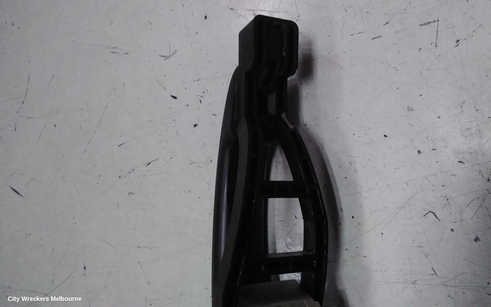 FORD RANGER DOOR HANDLE, OUTER, LH REAR, BLACK, PX, 06/2011 - 04/2022