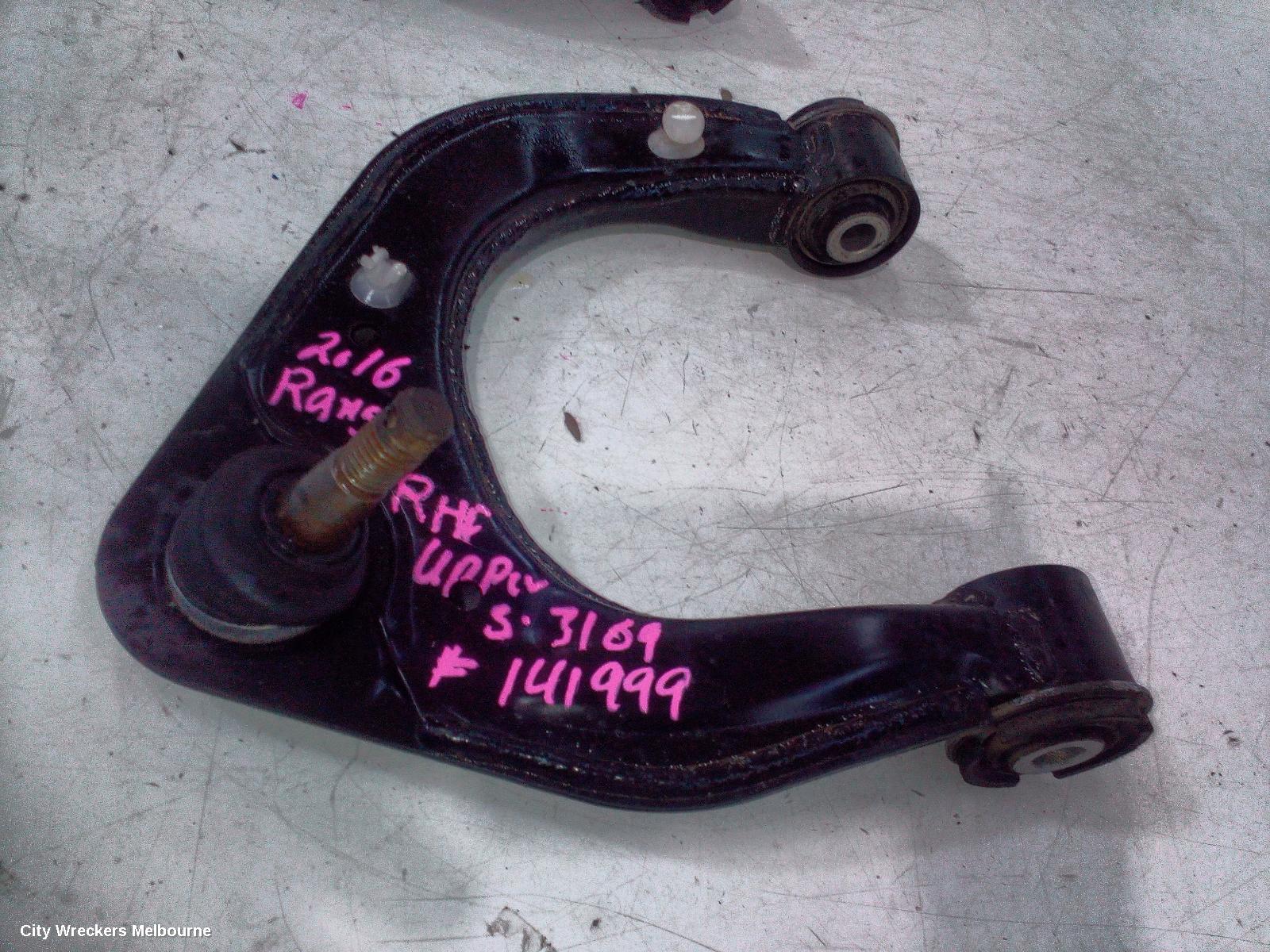 FORD RANGER RIGHT FRONT UPPER CONTROL ARM, PX SERIES 2, 2WD HI-RIDE/4WD, 06/2015 - 06/2018