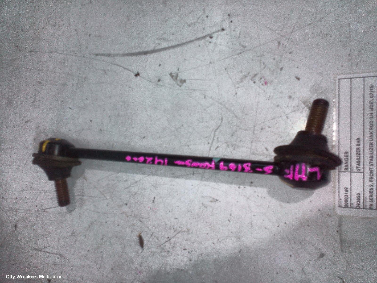 FORD RANGER STABILISER BAR, PX SERIES 2, FRONT STABILIZER LINK ROD (LH SIDE), 07/2015 - 06/2018