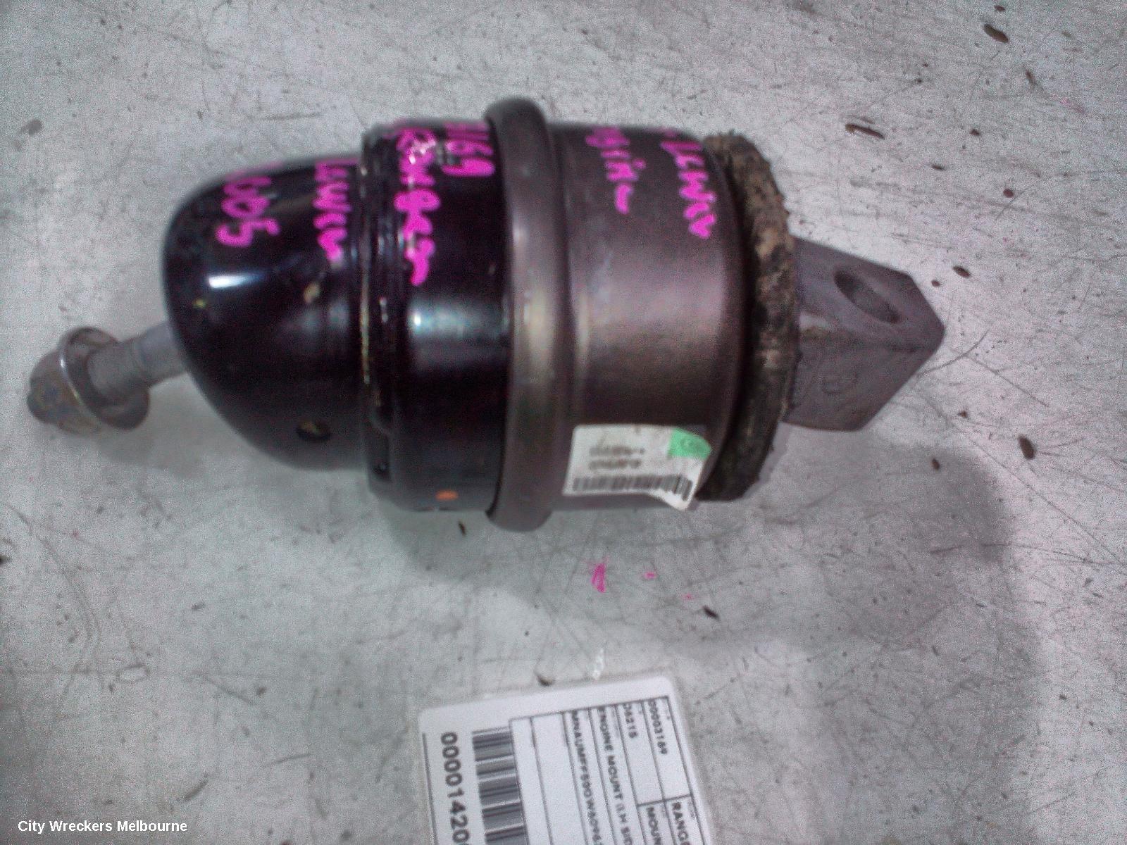 FORD RANGER MOUNT, ENGINE MOUNT (LH SIDE), DIESEL, 3.2, P5AT, TURBO, PX SERIES 2-3, 06/2015 - 04/2022