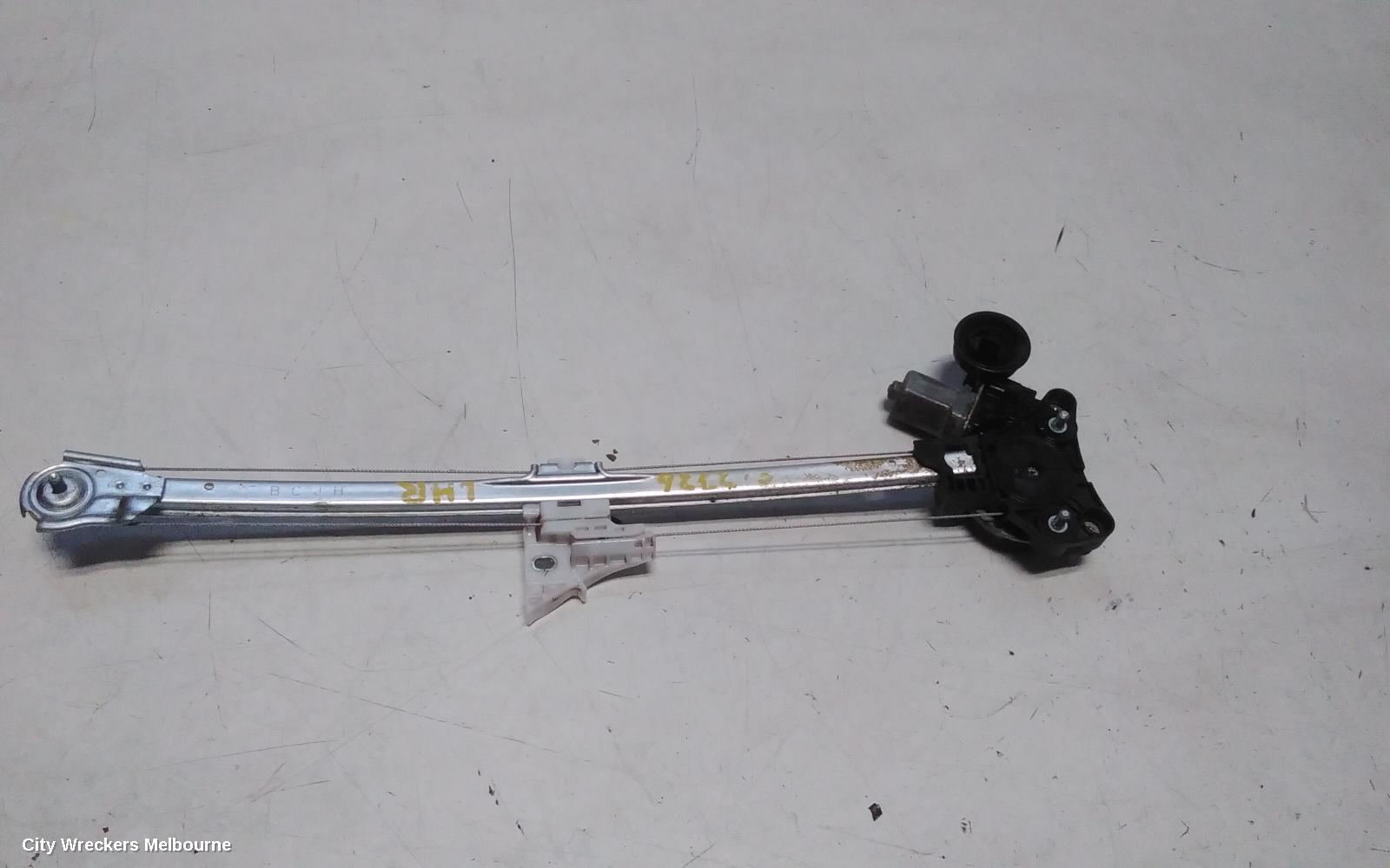 MAZDA 3 LEFT REAR WND REG/MOTOR, BP, 03/2019 ONWARDS