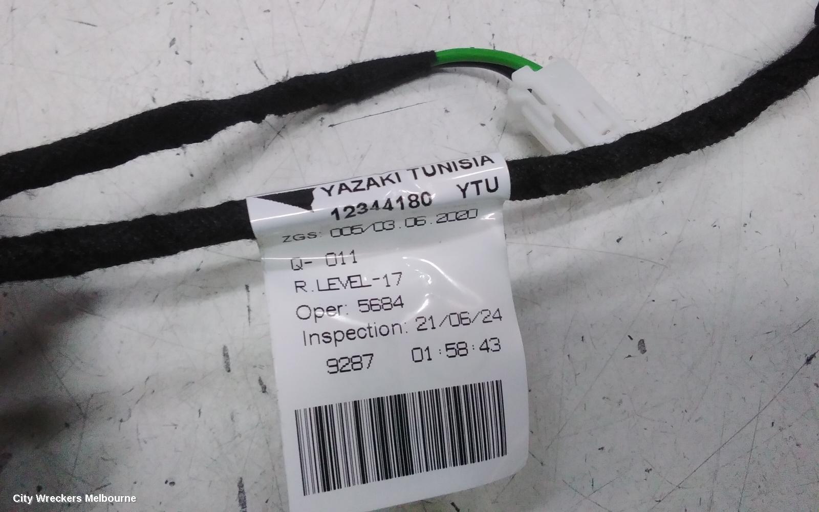 MERCEDES EQA WIRE HARNESS, H243, 01/2021 ONWARDS